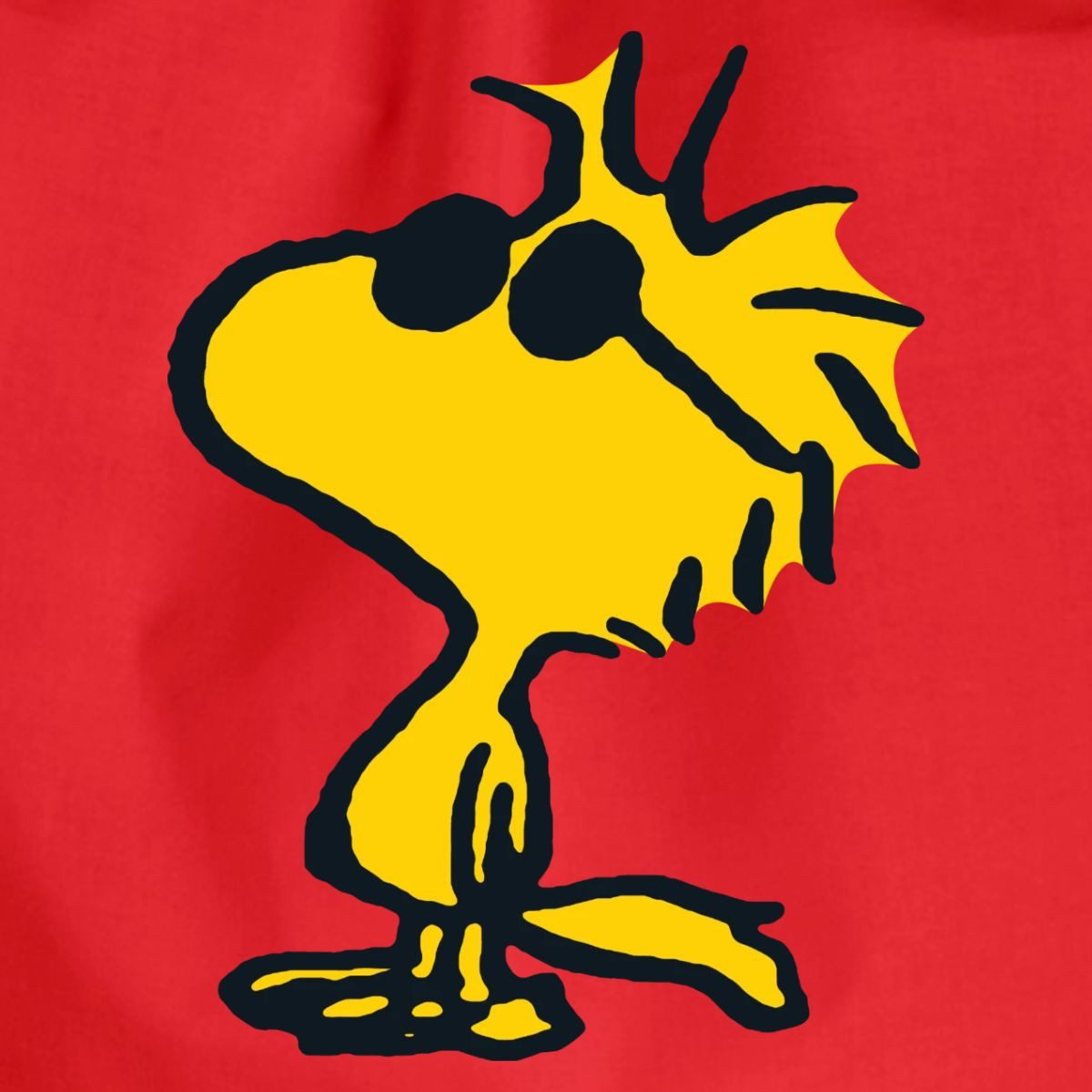 Spreadshirt Turnbeutel Peanuts Woodstock Sonnenbrille Cool Turnbeutel (1-tlg)