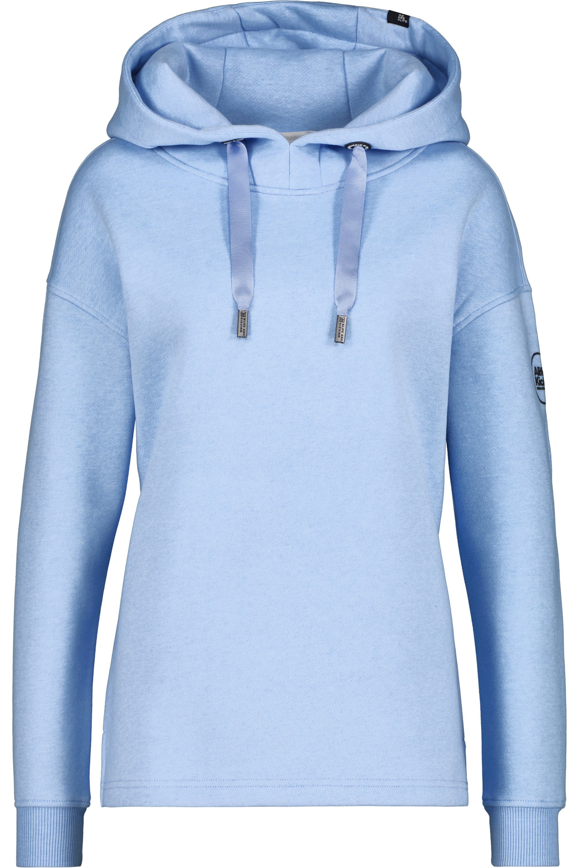 Alife A Kapuzensweatshirt, Kickin & Kapuzensweatshirt Pullover JessicaAK Damen fjord Sweatshirt melange Hoodie