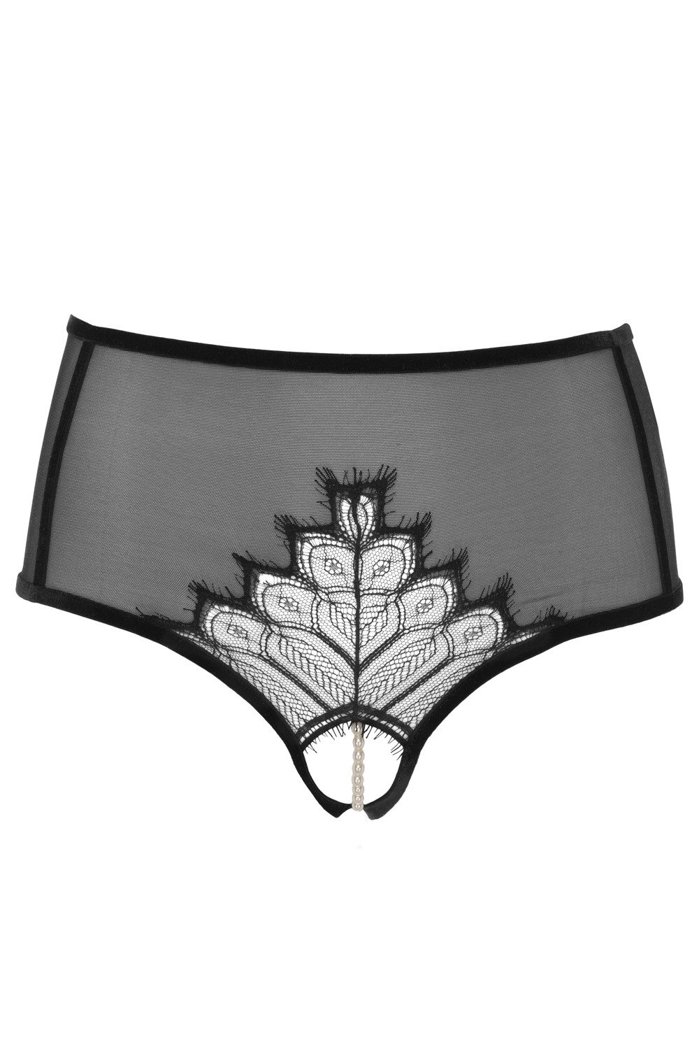Bracli High-Waist-Panty KYOTO Collection High Waist Brief/Panty mit Perlen