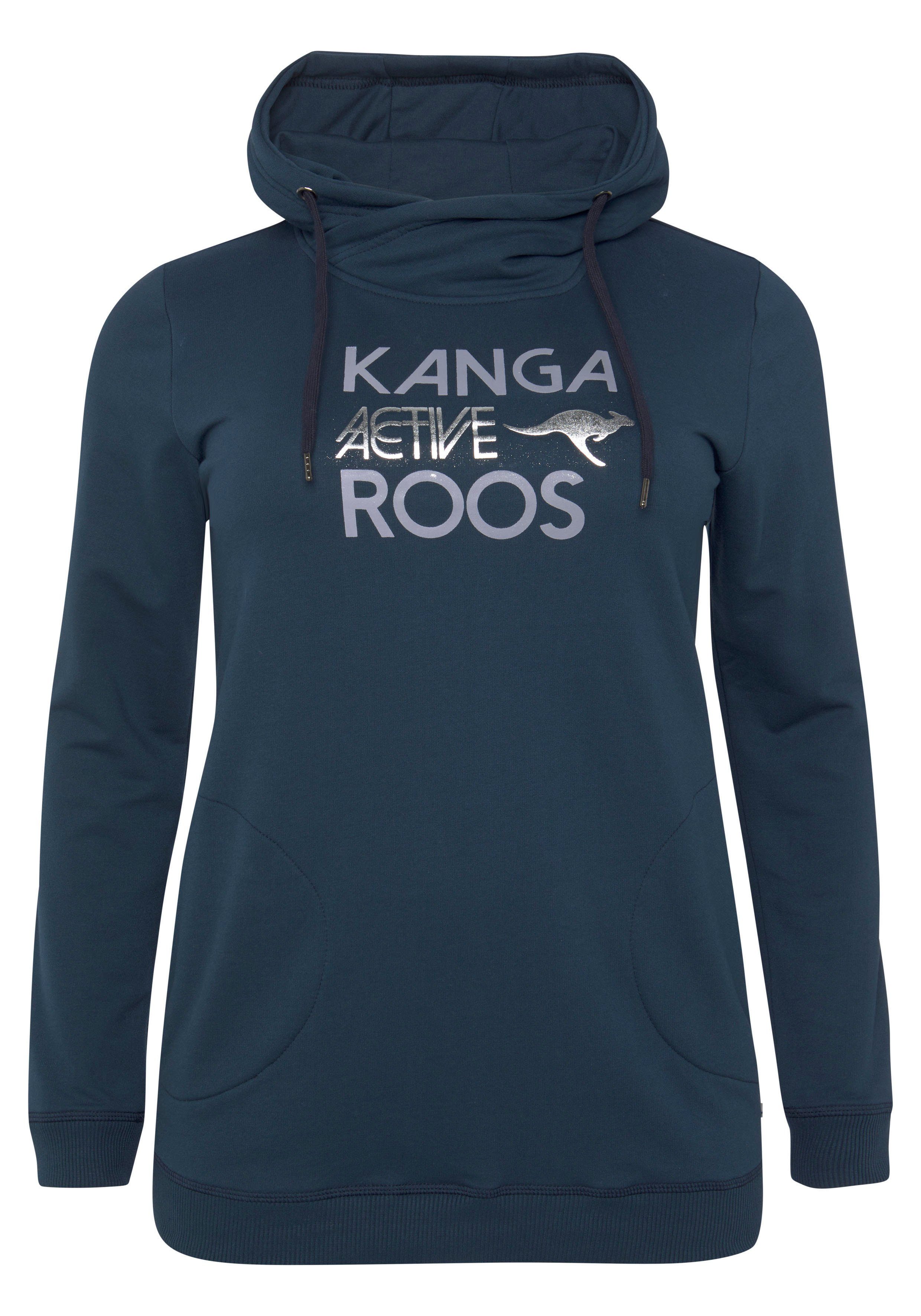 KangaROOS Sweatshirt marine Große Größen