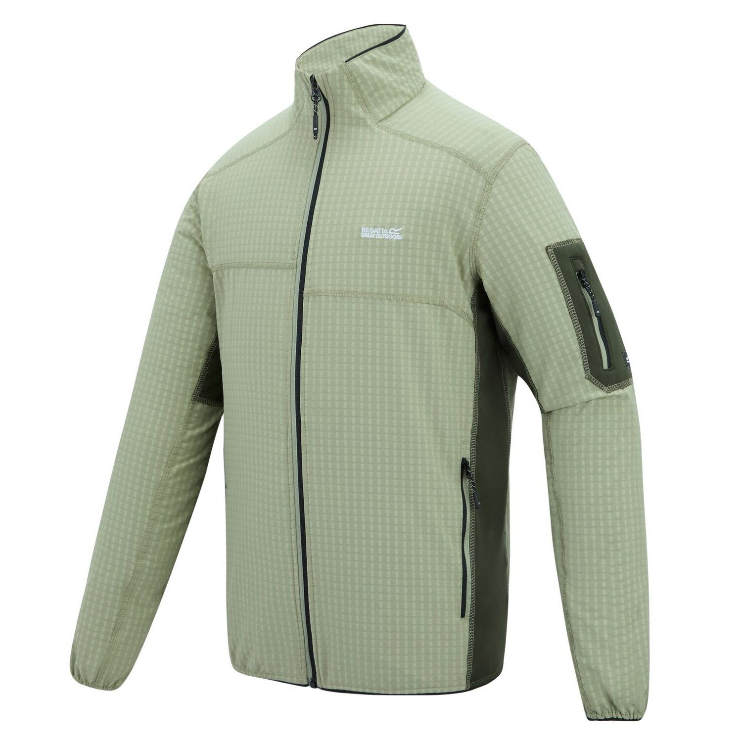 Strickfleecejacke Midlayer Baslinn