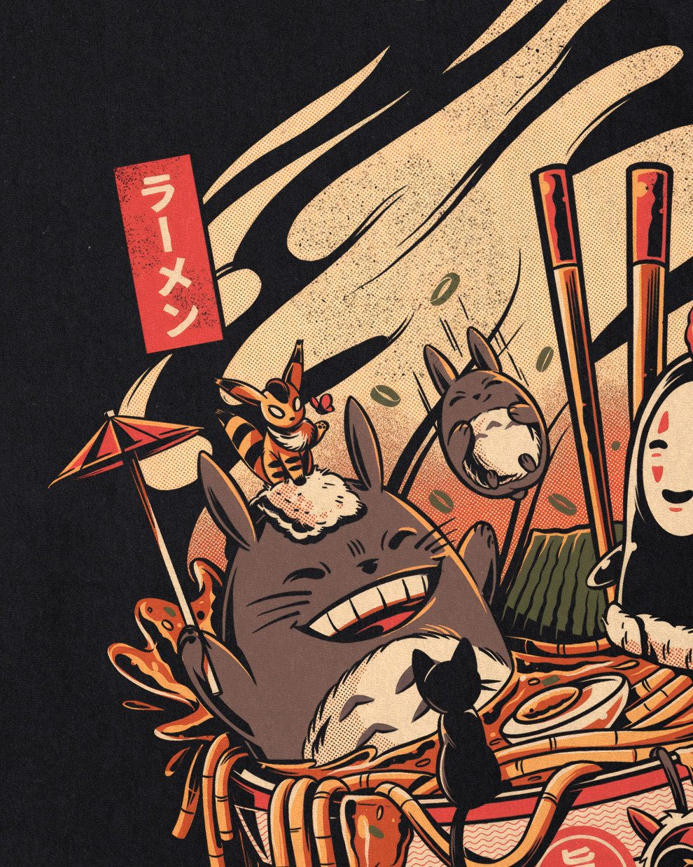 style3 T-Shirt totoro nachbar tonari ghibli miyazaki hayao anime japan nippon film