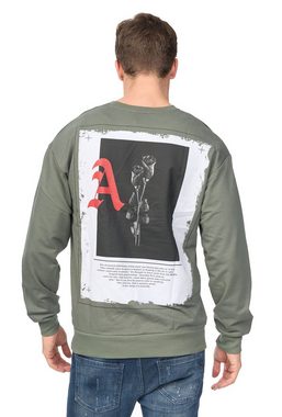 Denim House Sweatshirt Sweatshirt Herren Pullover mit All-Over Print Allover Print