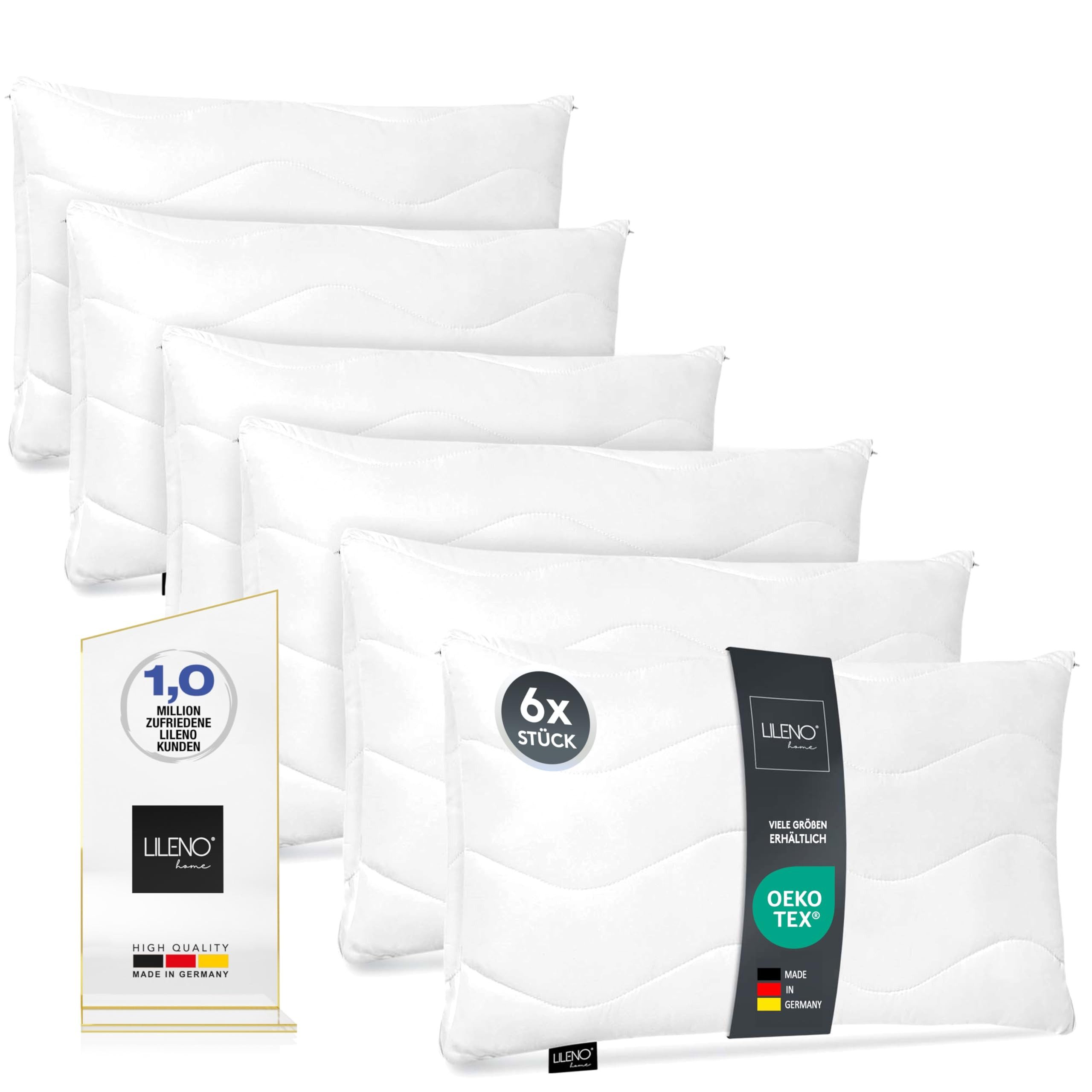 LILENO HOME Kopfkissen - gestepptes Kissen günstig online kaufen