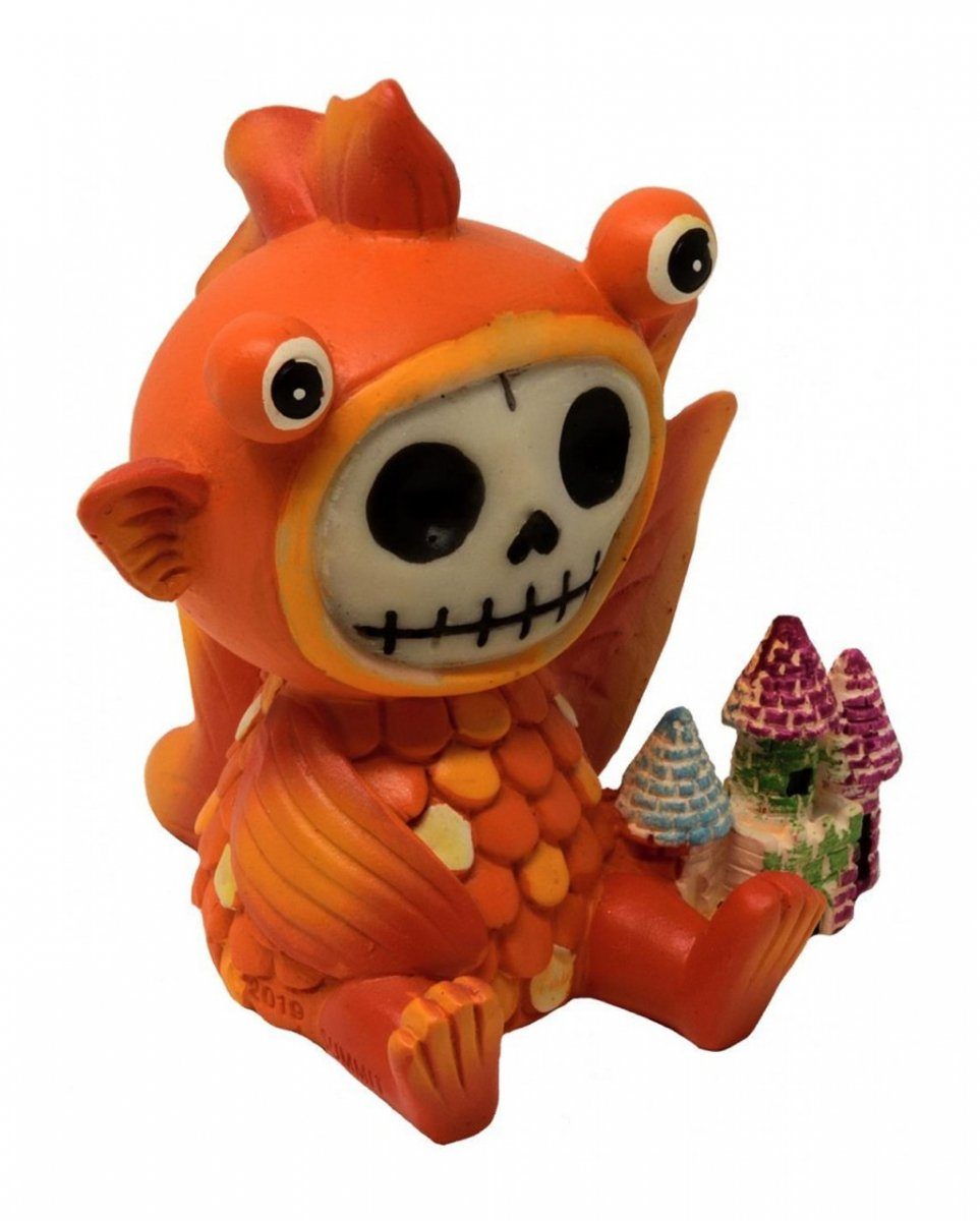 die Geschenkid Figur Kleine Horror-Shop - Furrybones Gold Dekofigur Fish