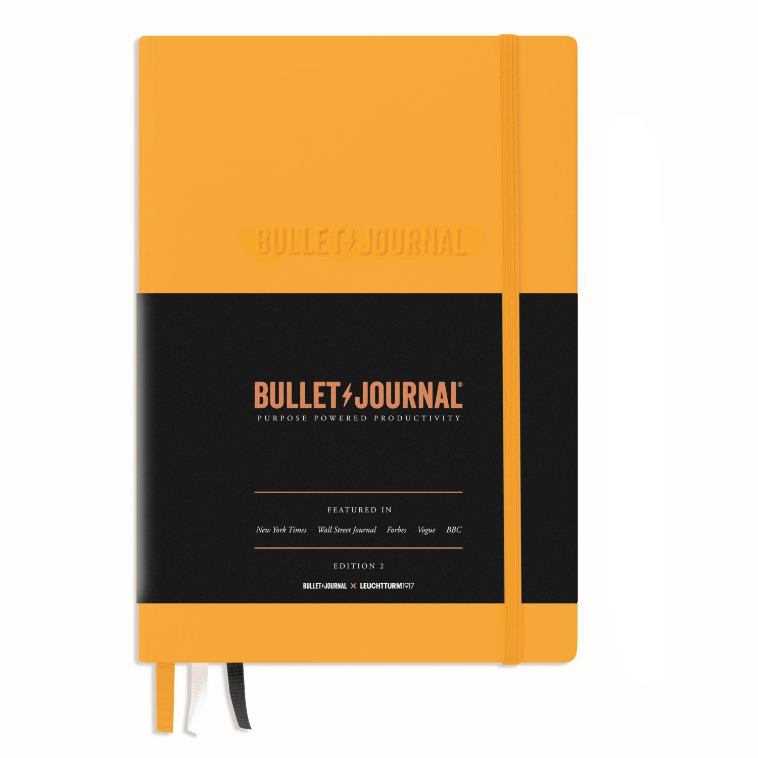Leuchtturm1917 Notizbuch Bullet Journal Edition 2 Hardcover A5 Gelb Dotted