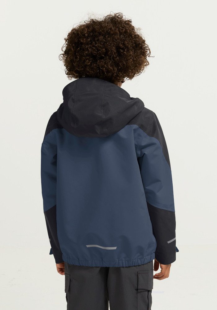 Jack Wolfskin Outdoorjacke TRAILVENTURE 2L JKT K Regenjacke für Kinder, wasserdicht, 3-in-1 System