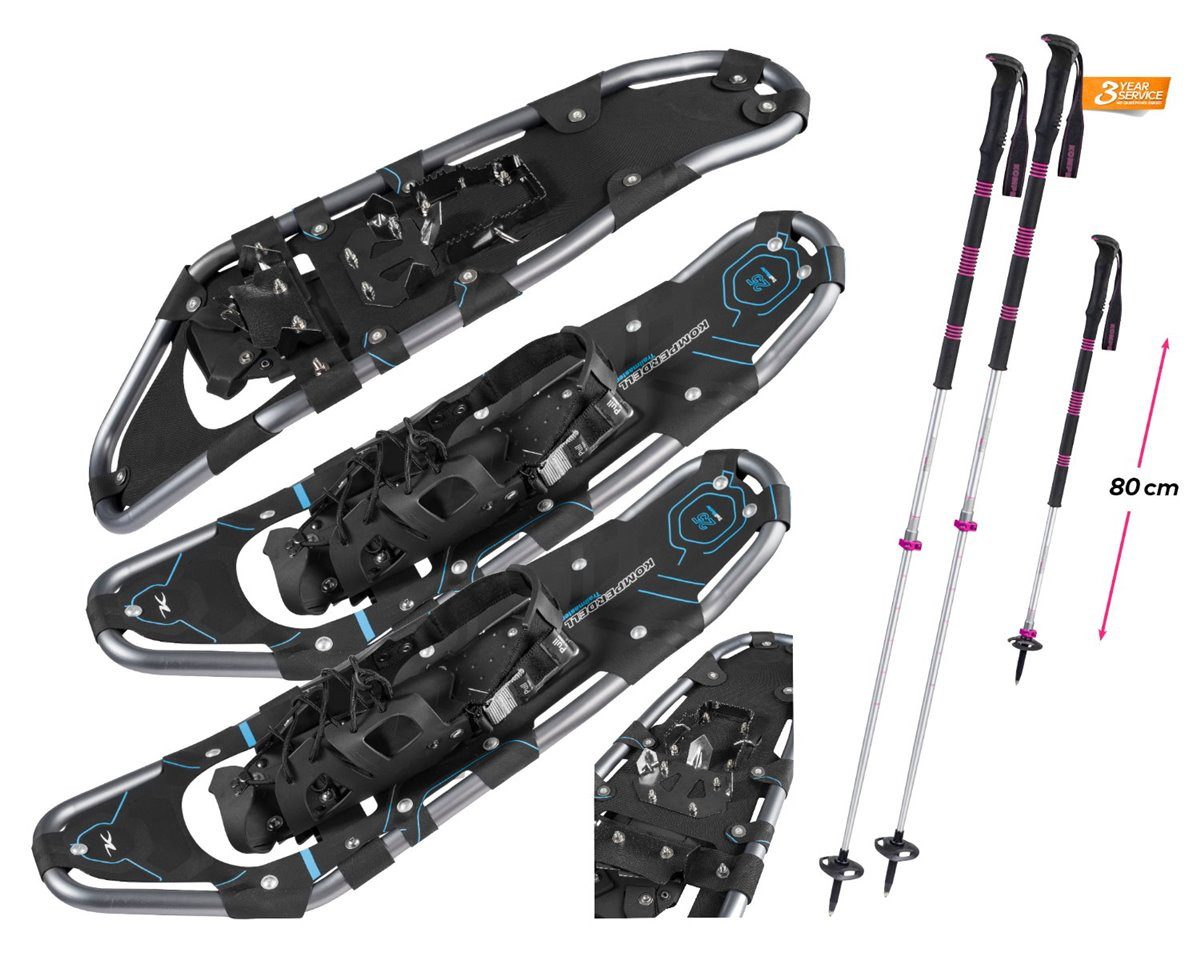 Komperdell Schneeschuhe KOMPERDELL Trailblazer Schneeschuh T25 Alu Wandern Teleskopstock