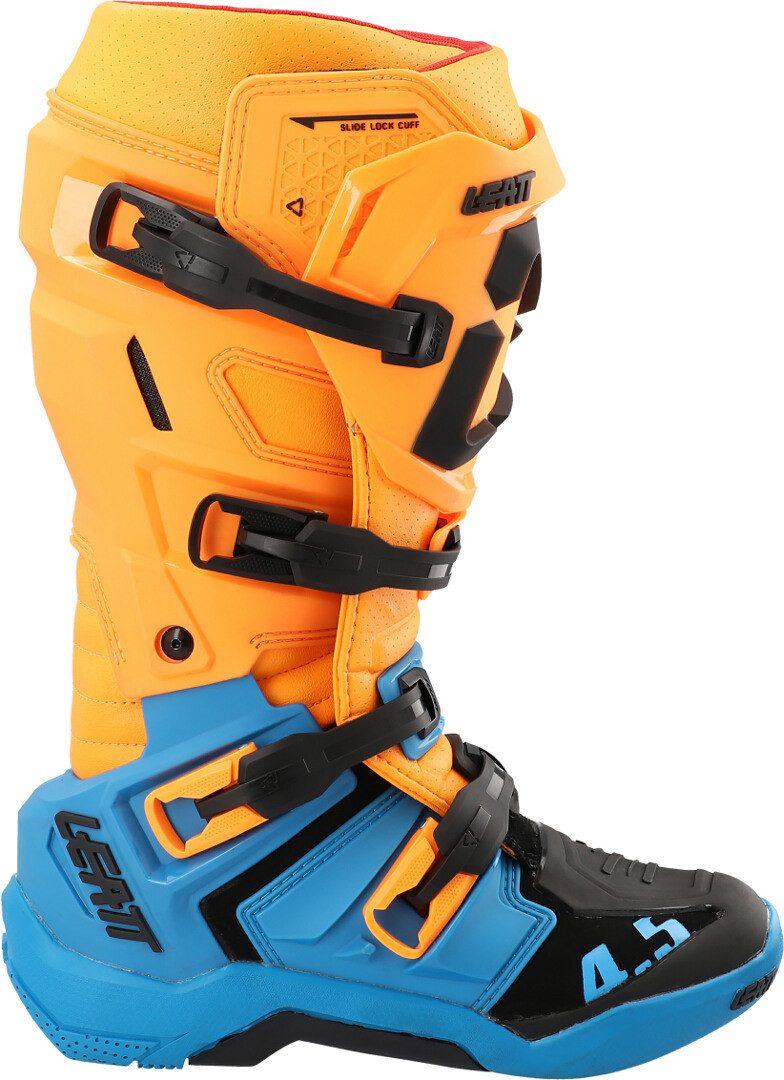 Leatt 4.5 Bluringe Motocross Stiefel Motorradstiefel Atmungsaktiv