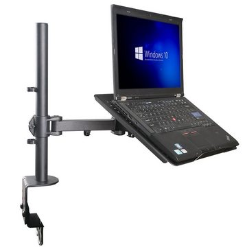 Drall Instruments LT10B Monitor-Halterung, (1-tlg., Tischhalterung für Laptop Notebook Tablet Ständer Laptopständer Halter)