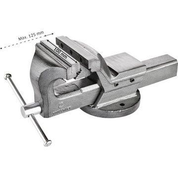 TOOLCRAFT Schraubstock Schraubstock 100 x 125 mm