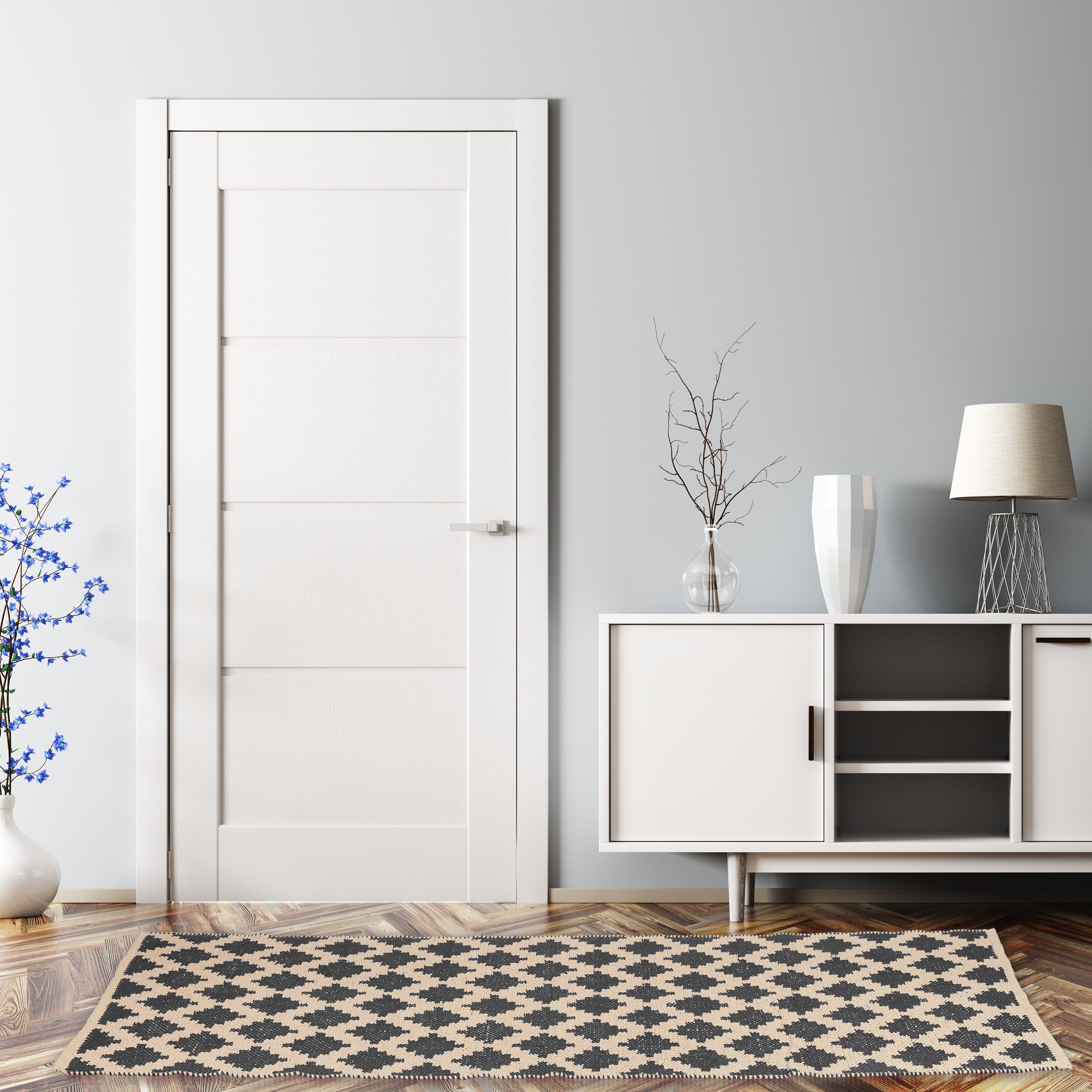 relaxdays Teppich Baumwolle 80 x 200 günstig online kaufen