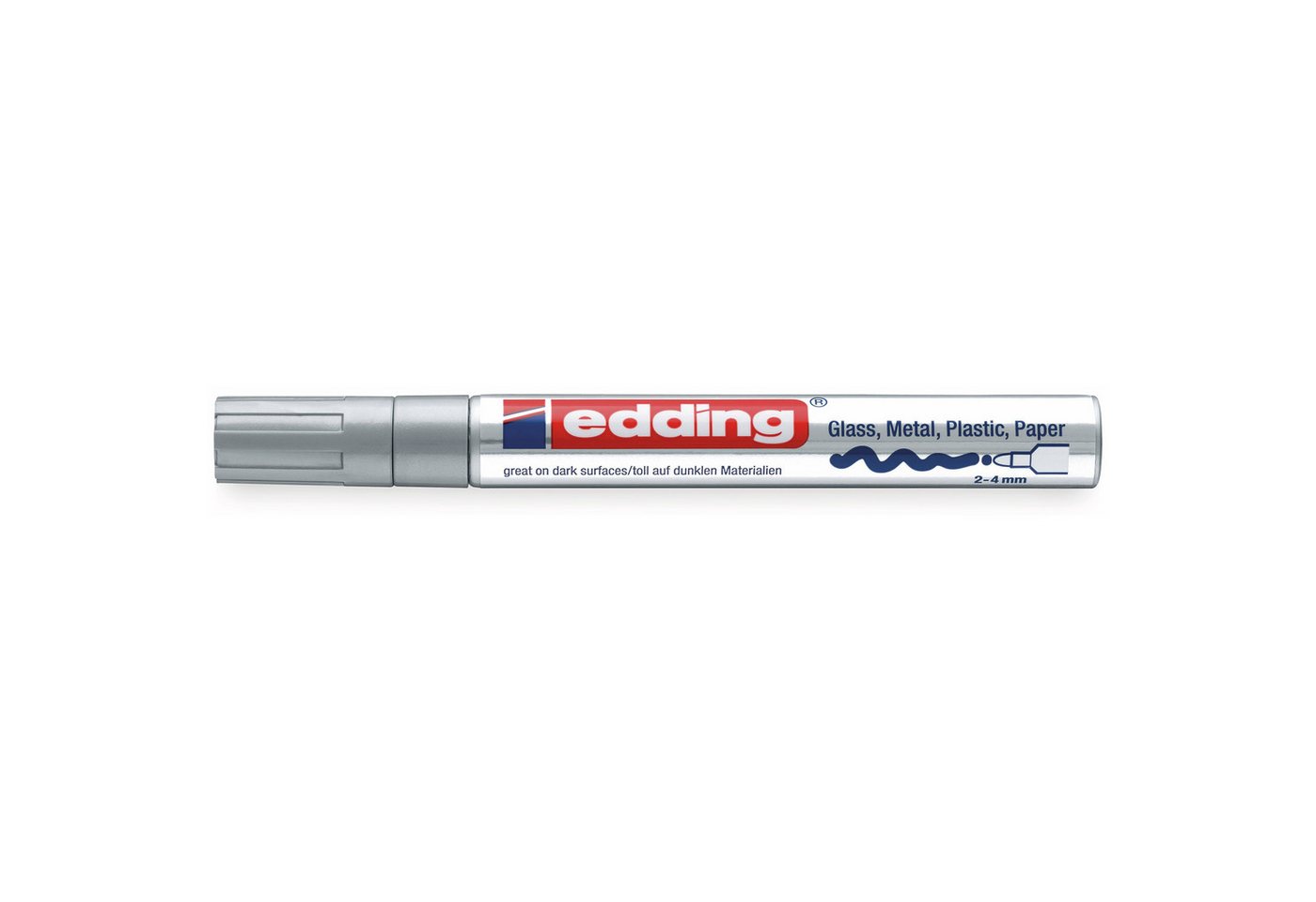 Thumbnail - edding Bleistift EDDING Paint-Marker, e-750 CR, silber