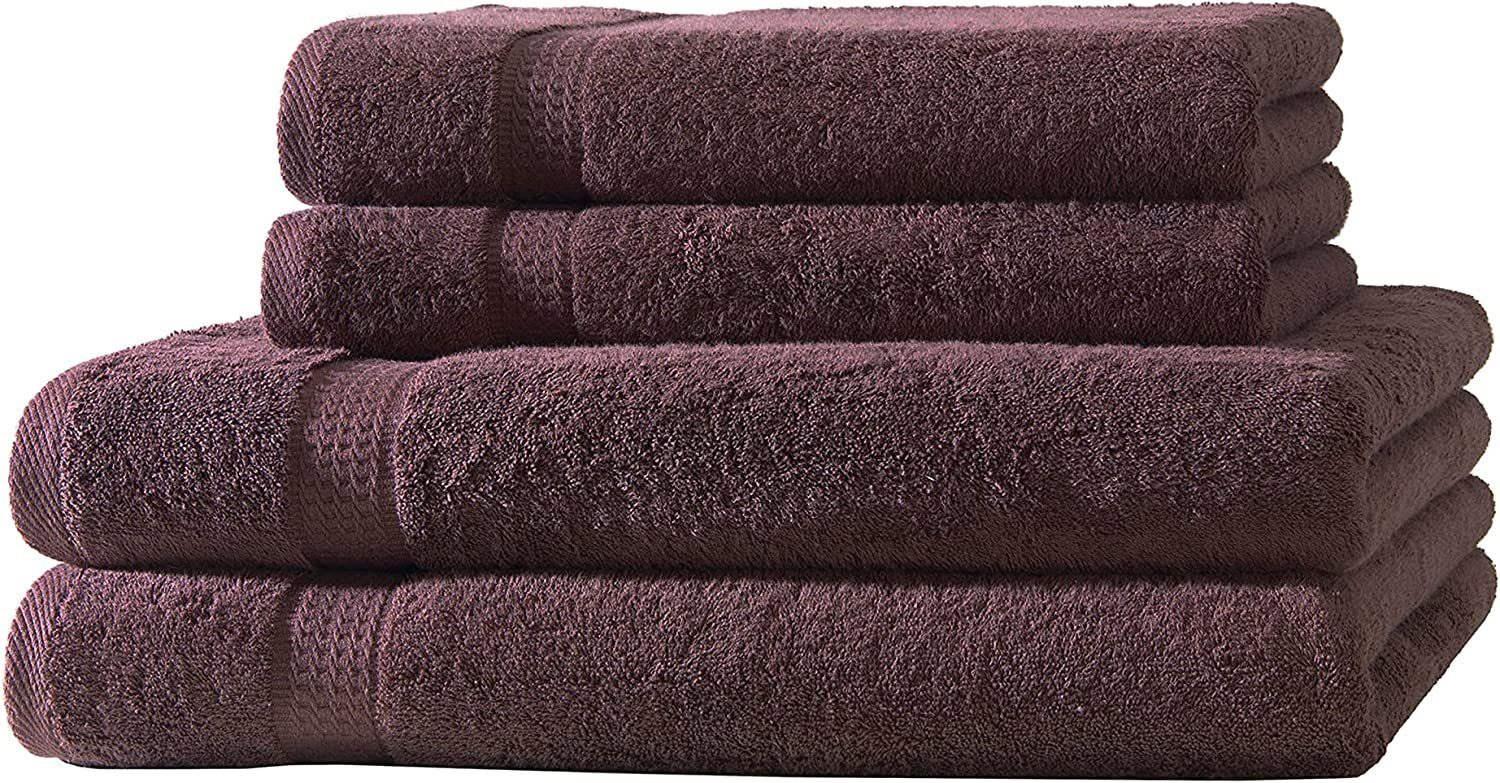 Frotteeware Baumwolle Bordüre Handtuch Baumwolle, mit 100% Uni soma Handtücher Handtuchset, (1-St)