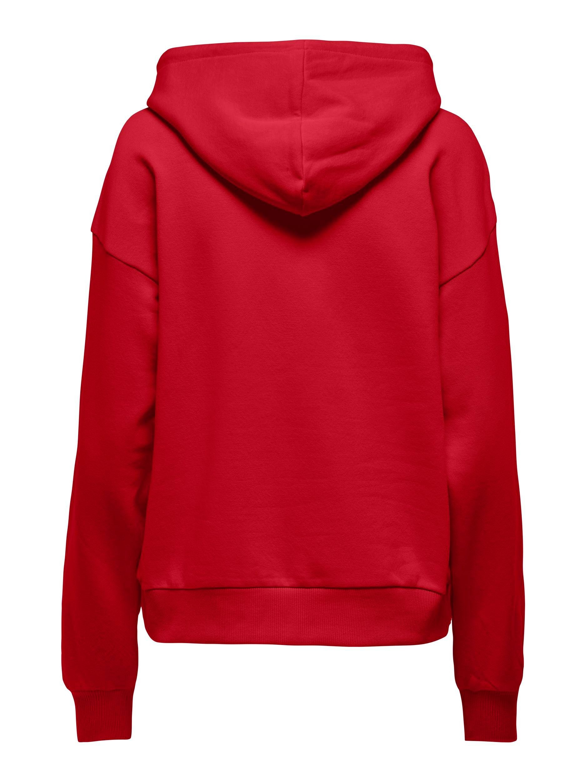 Equestrian Red EVERY Hoodie ONLY HOODIE SWEAT ONLJODA PNT