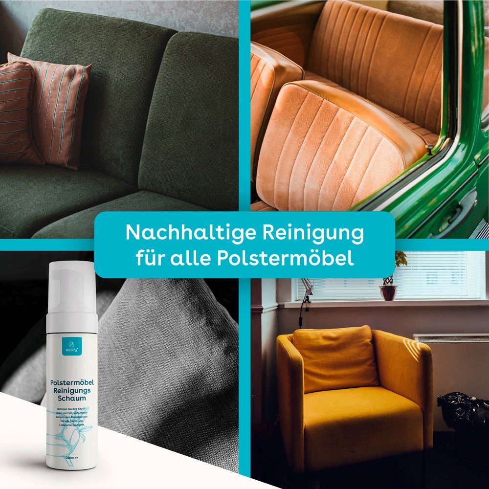 eco:fy Polstermöbel-Reiniger Teppichreiniger (1-St. Schonende und effektive Reinigung)