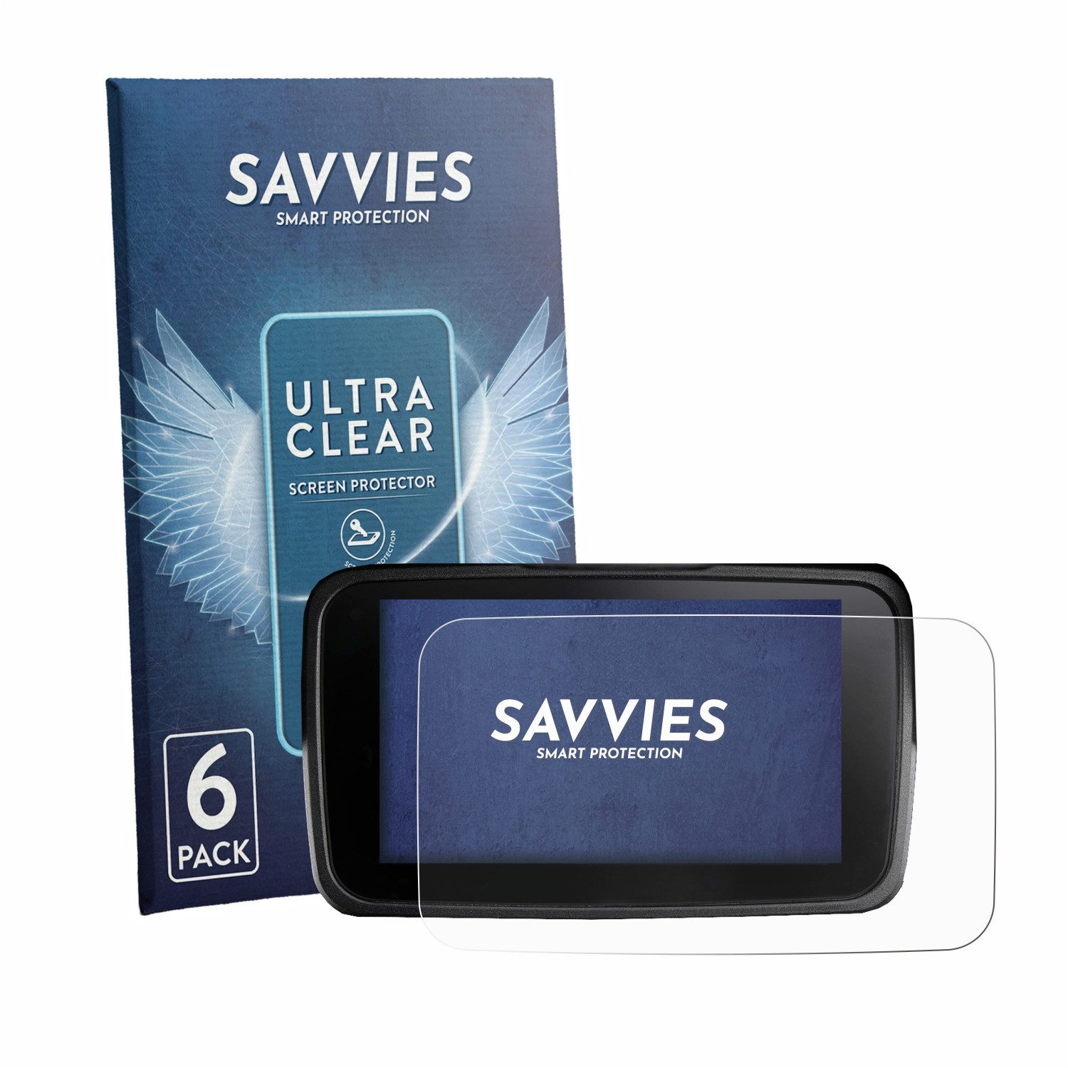 Savvies Displayschutzfolie Schutzfolie für Kymco CV3 575 2026, 6 Stück, Displayschutz Schutz Folie Klar Transparent