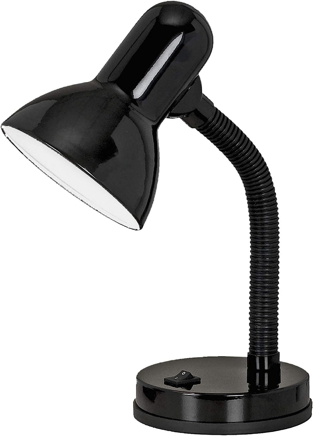 Stück Leselampe, Schreibtischlampe, Glühbirne MOUTEN schwarz Nachtlampe LED 1 Schreibtischlampe