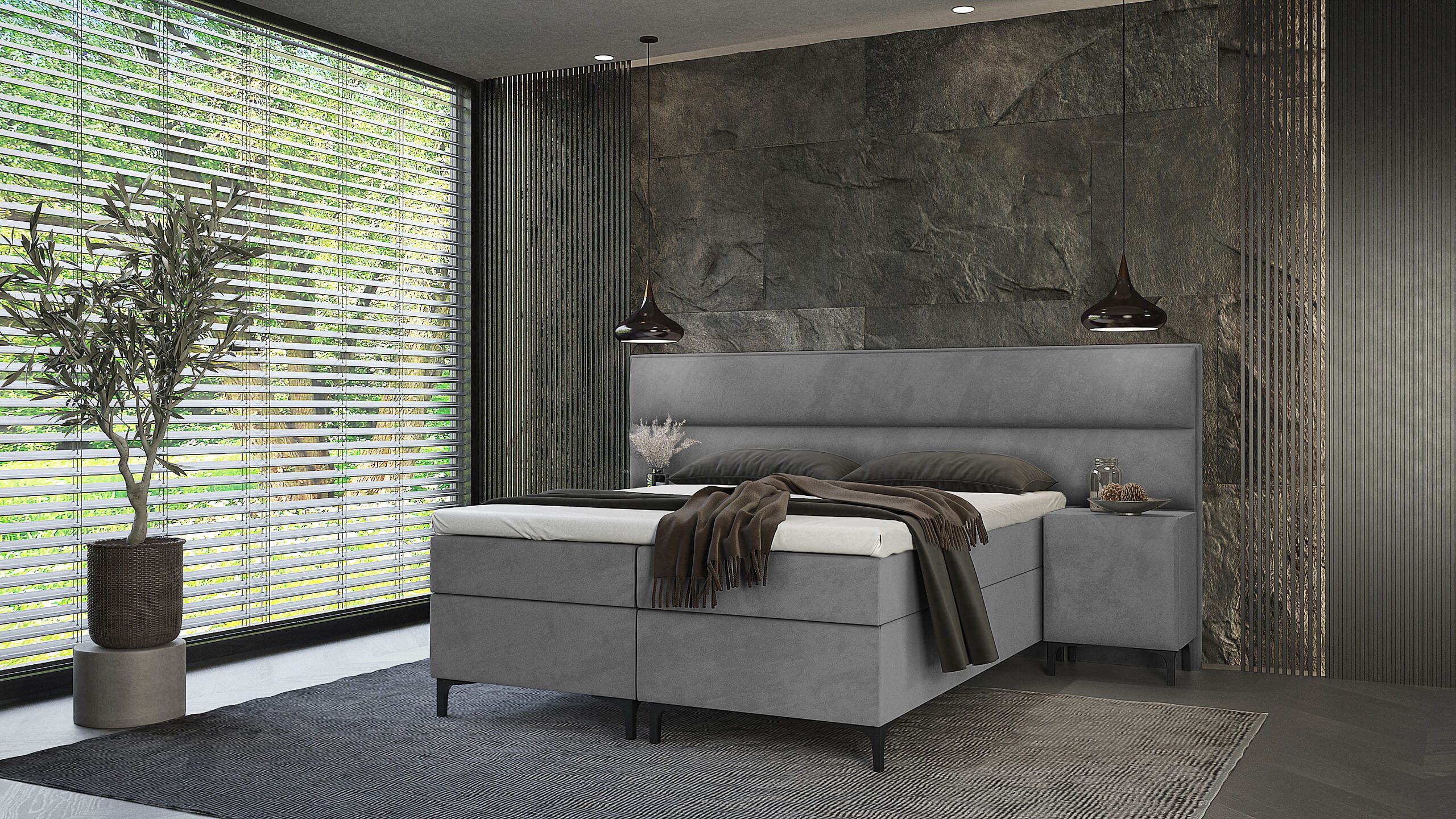 Best for Home Boxspringbett Tito Bonellfederkern günstig online kaufen