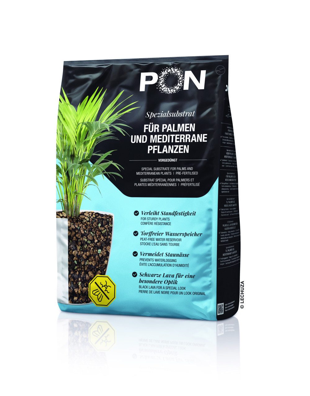 Lechuza® Pflanzgranulat Lechuza Palmpon Pflanzsubstrat für Palmen 12 L
