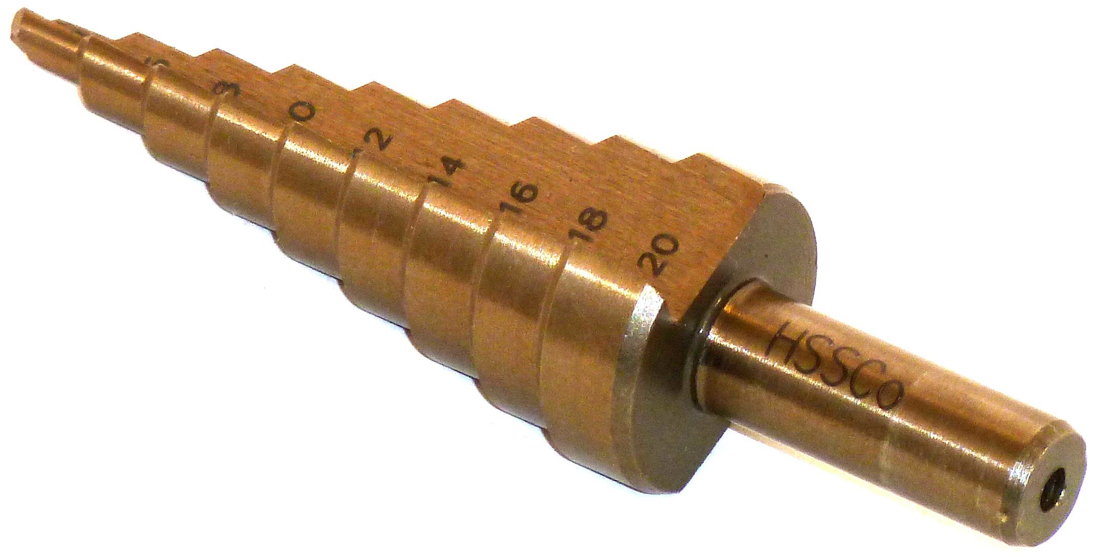 PeTools Stufenbohrer 3tlg. Edelstahl Stufenbohrer-Set (4-32mm) HSS-E Co5 Bohrer Kegel Konus, (3-tlg)