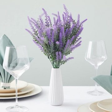 Kunstblume 12 Stk., Gontence, Künstliche Lavendel Blumen
