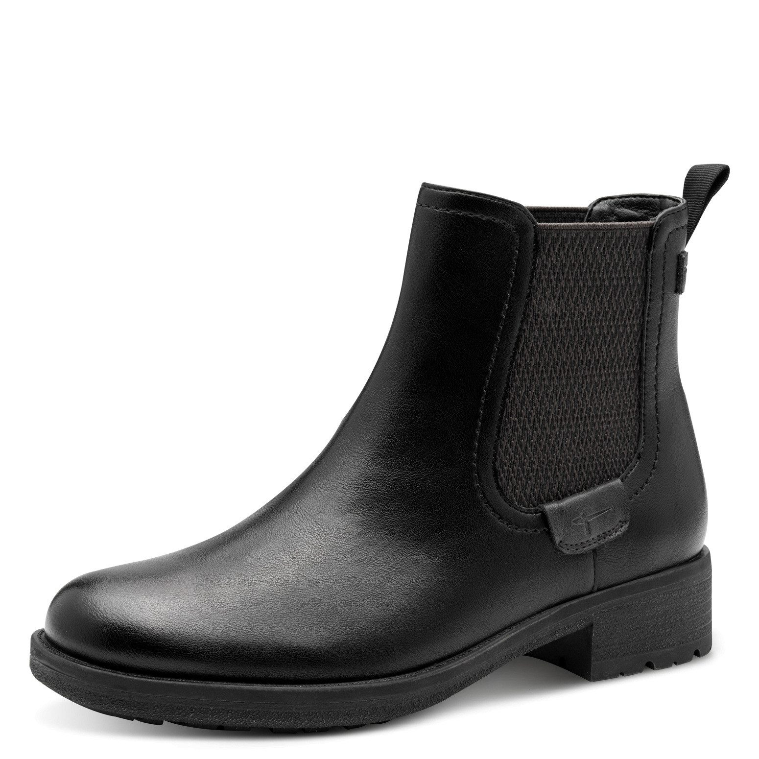 Tamaris Chelseaboots, Blockabsatz, Stiefelette, Schlupfschuh im günstig online kaufen