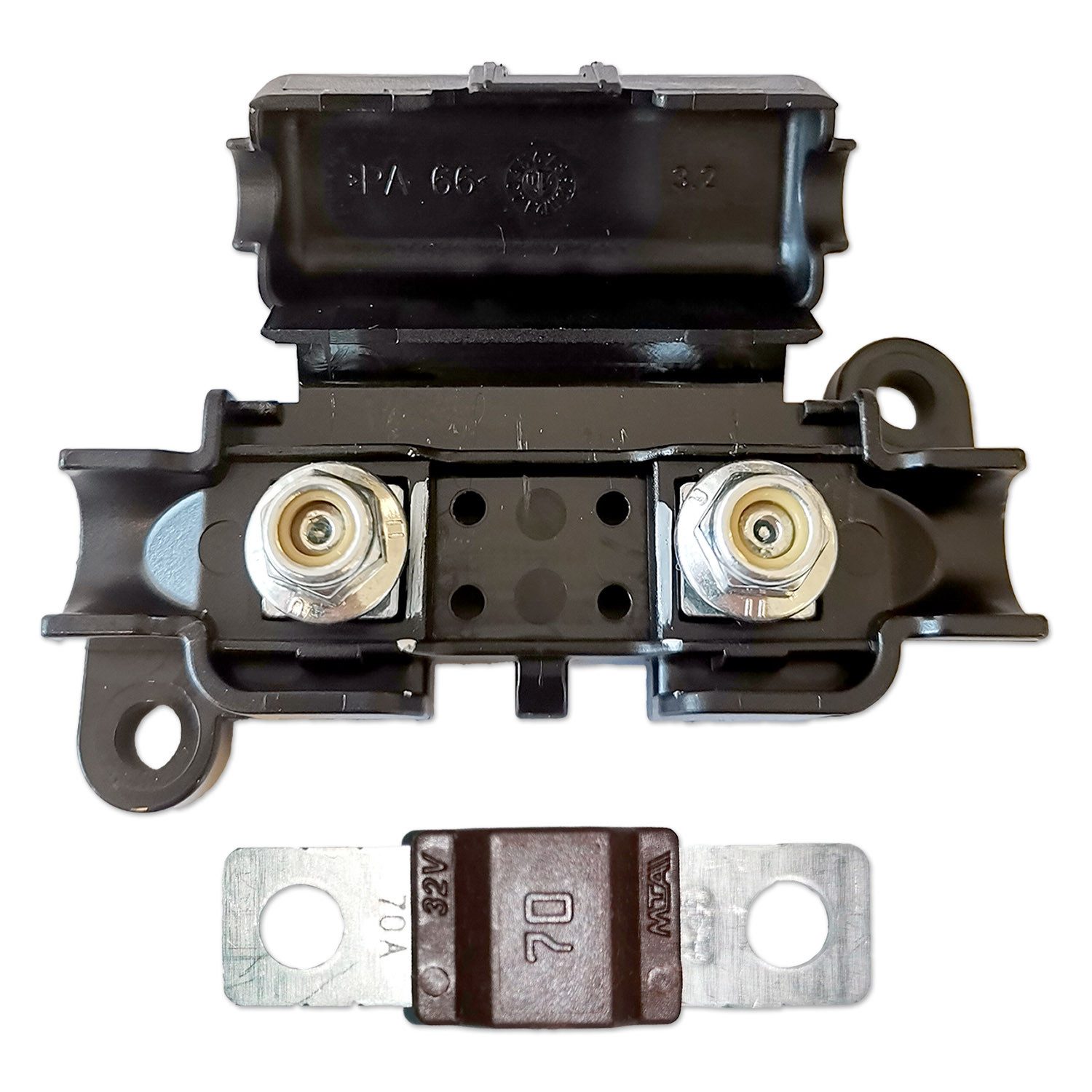 MTA Kfz-Sicherungshalter Sicherungshalter Set, MTA MidiVAL Standard, 32V, 30-125A Sicherung, 125 A, 32V, (2-St)