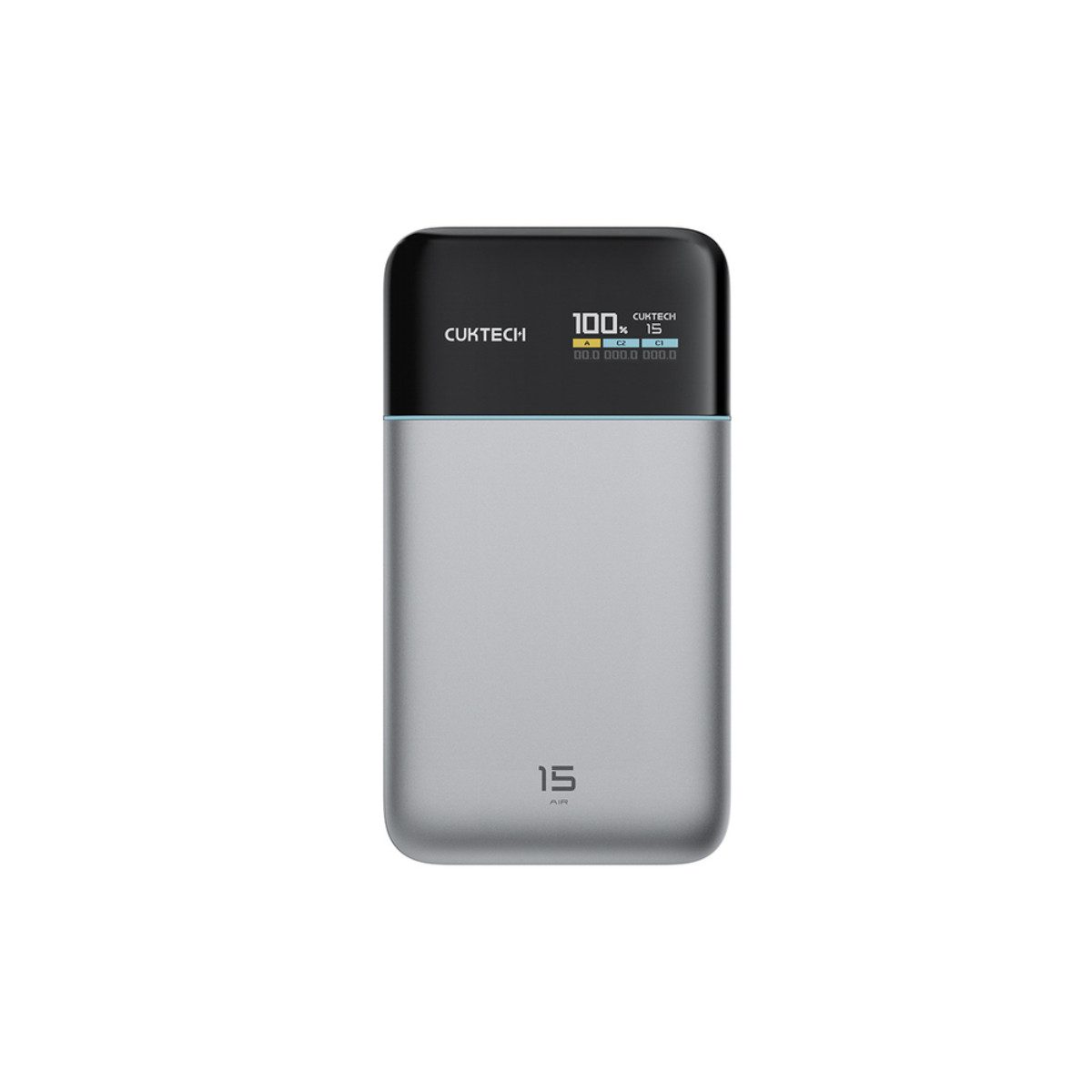 Cuktech PB150S Powerbank 15000 mAh (5, 9, 12, 15, 20 V), 100W Schnellladen mit TFT Display und Mehrfachanschlüssen