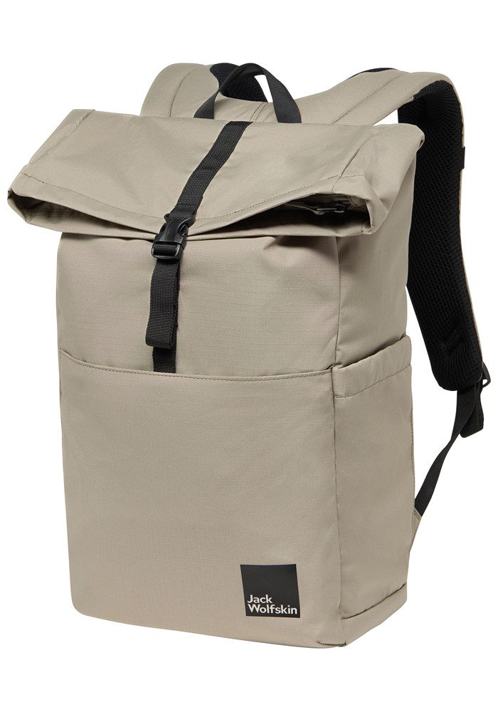 Jack Wolfskin Daypack ISLAND, Rolltop-Rucksack, Laptopfach, wetterbeständig