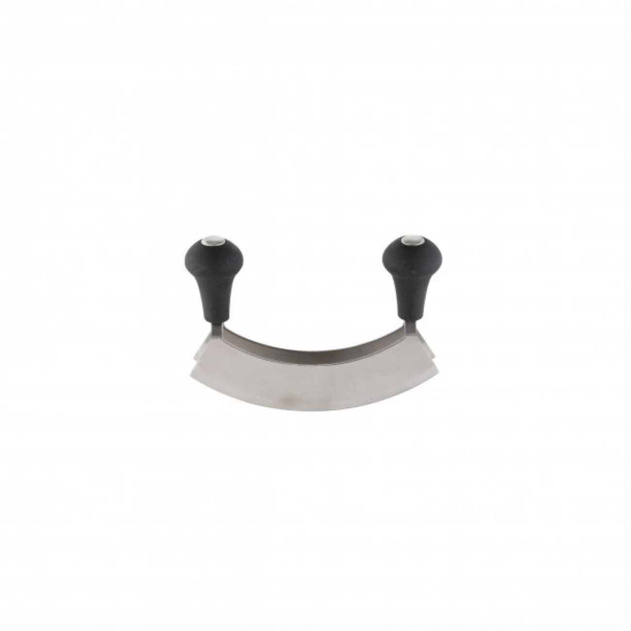 axentia Wiegemesser mit 2 Edelstahlklingen, 17 cm, Kunststoffgriffe in Schwarz