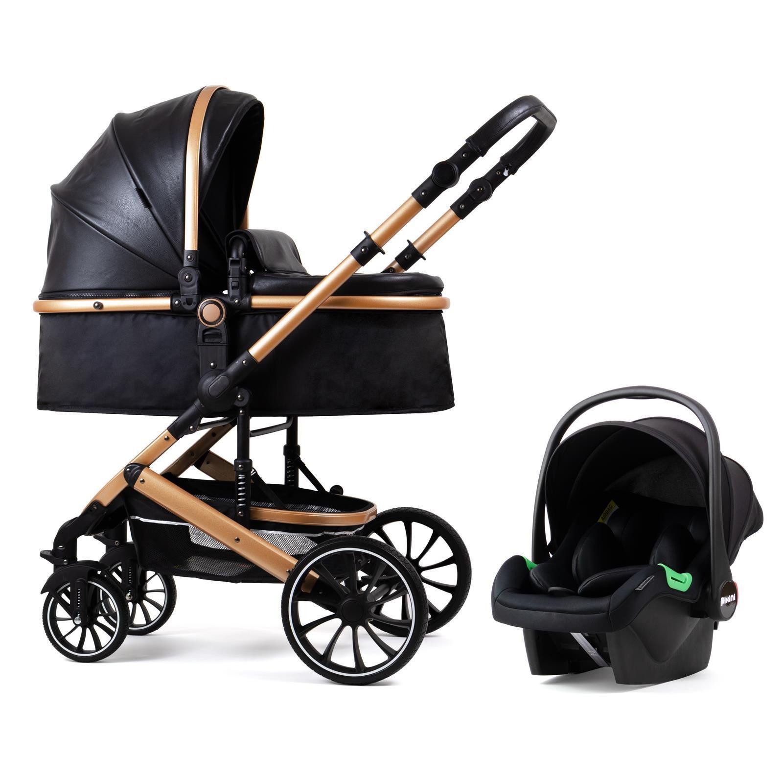 Pixini Kombi-Kinderwagen Pixini Kalani Kinderwagen 3in1 Set
