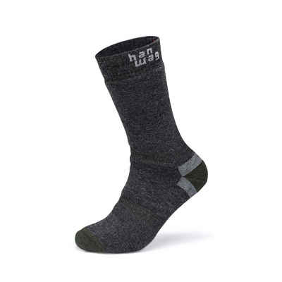 Hanwag Wandersocken Thermo Sock - die Thermo Socken sind die ideale textile Basis für kalte Tage und Winterwanderungen im Schnee