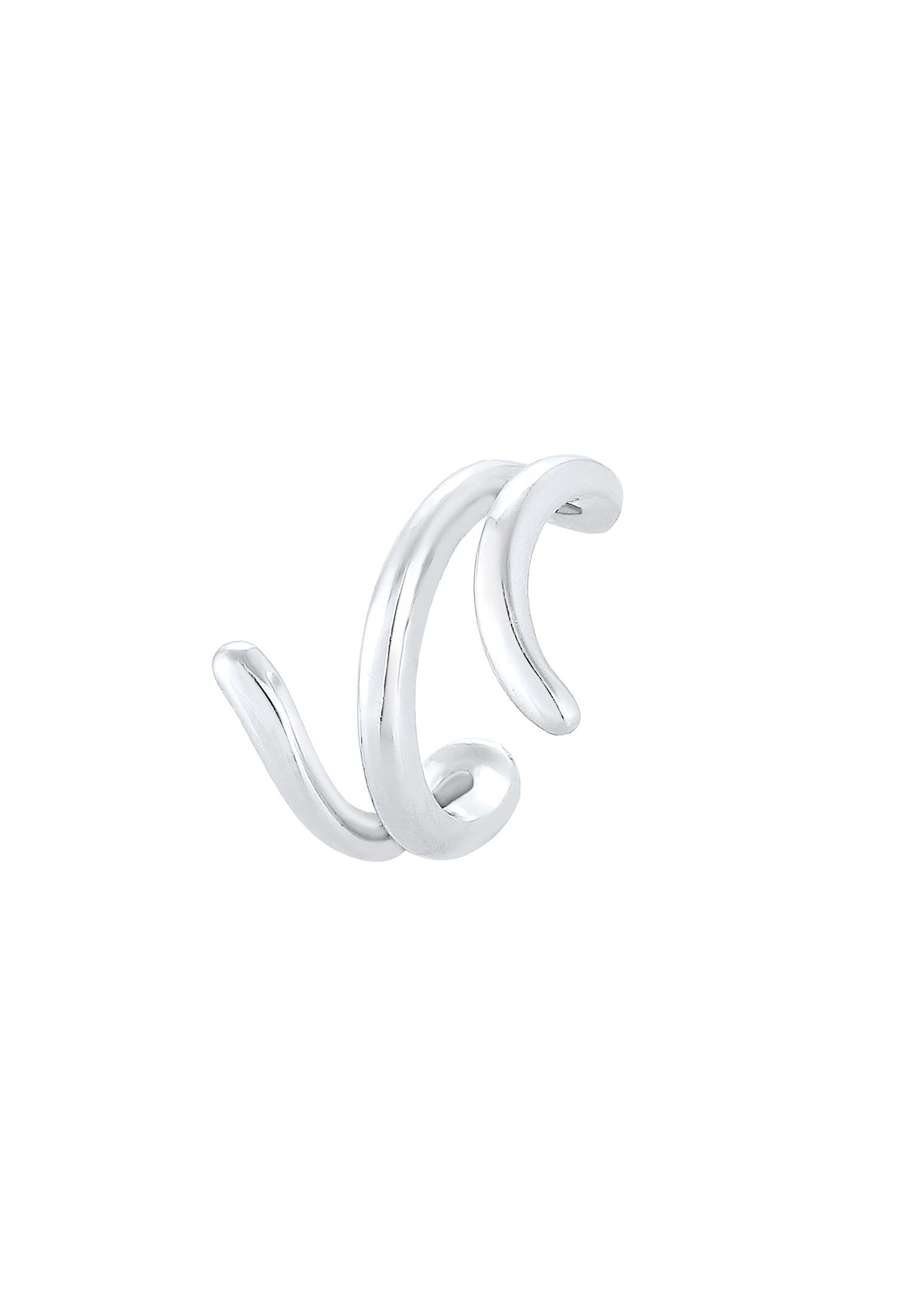 Elli Single-Ohrhaken Earcuff Ohrklemme Welle 925er Silber günstig online kaufen
