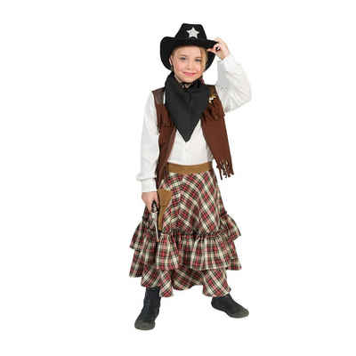 Kostümplanet Cowboy-Kostüm »Cowboy Kostüm Kinder Mädchen Kinderkostüm«
