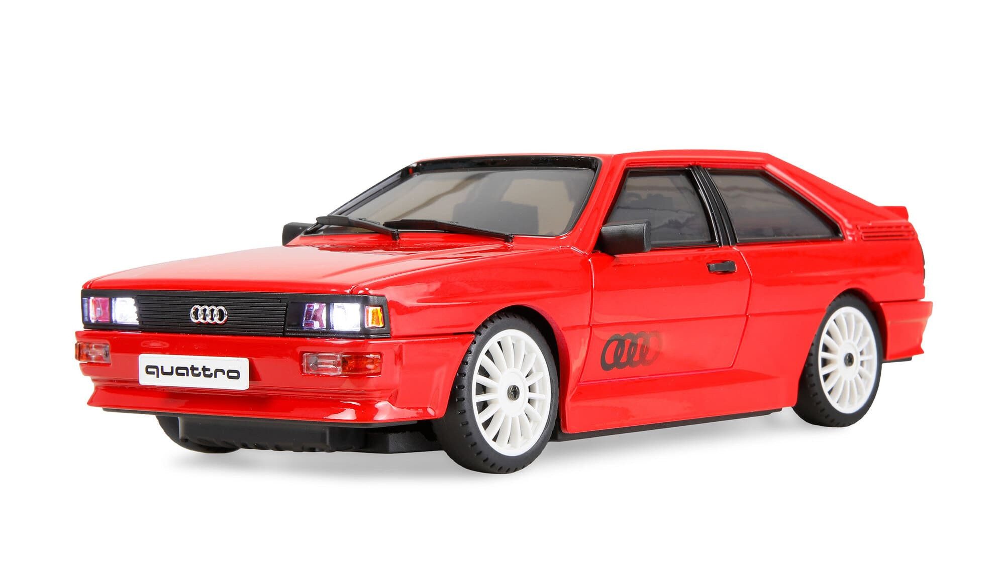 Amewi RC-Auto Amewi Audi quattro 1980 RC Drift Auto 4WD 1:28 RTR rot 21150