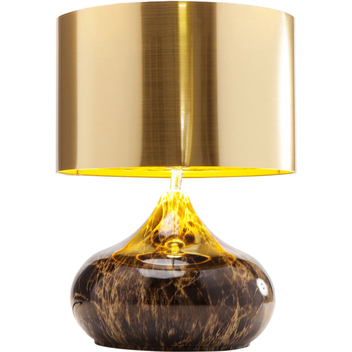 Kare Design Tischleuchte Mamo Deluxe Gold, ohne Leuchtmittel