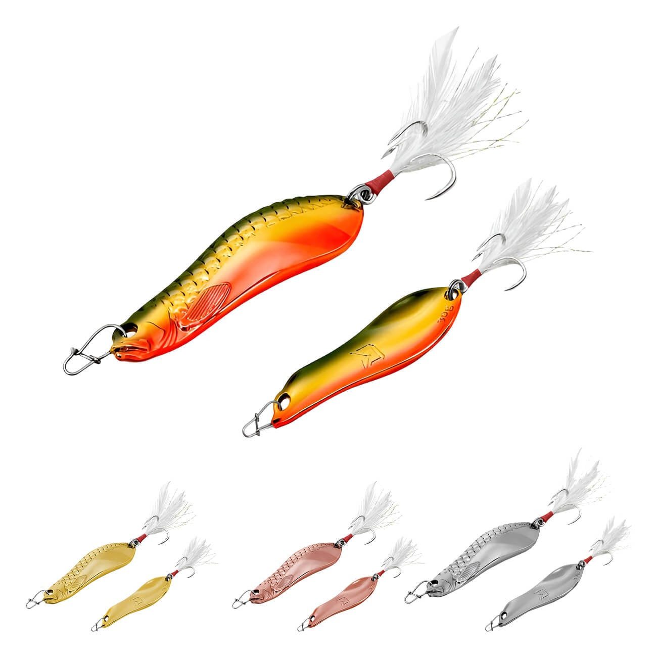 Delphin.sk Kunstköder Delphin Mora Blinker 30g Hechtblinker Zanderblinker Wels Metallköder, (1-St)