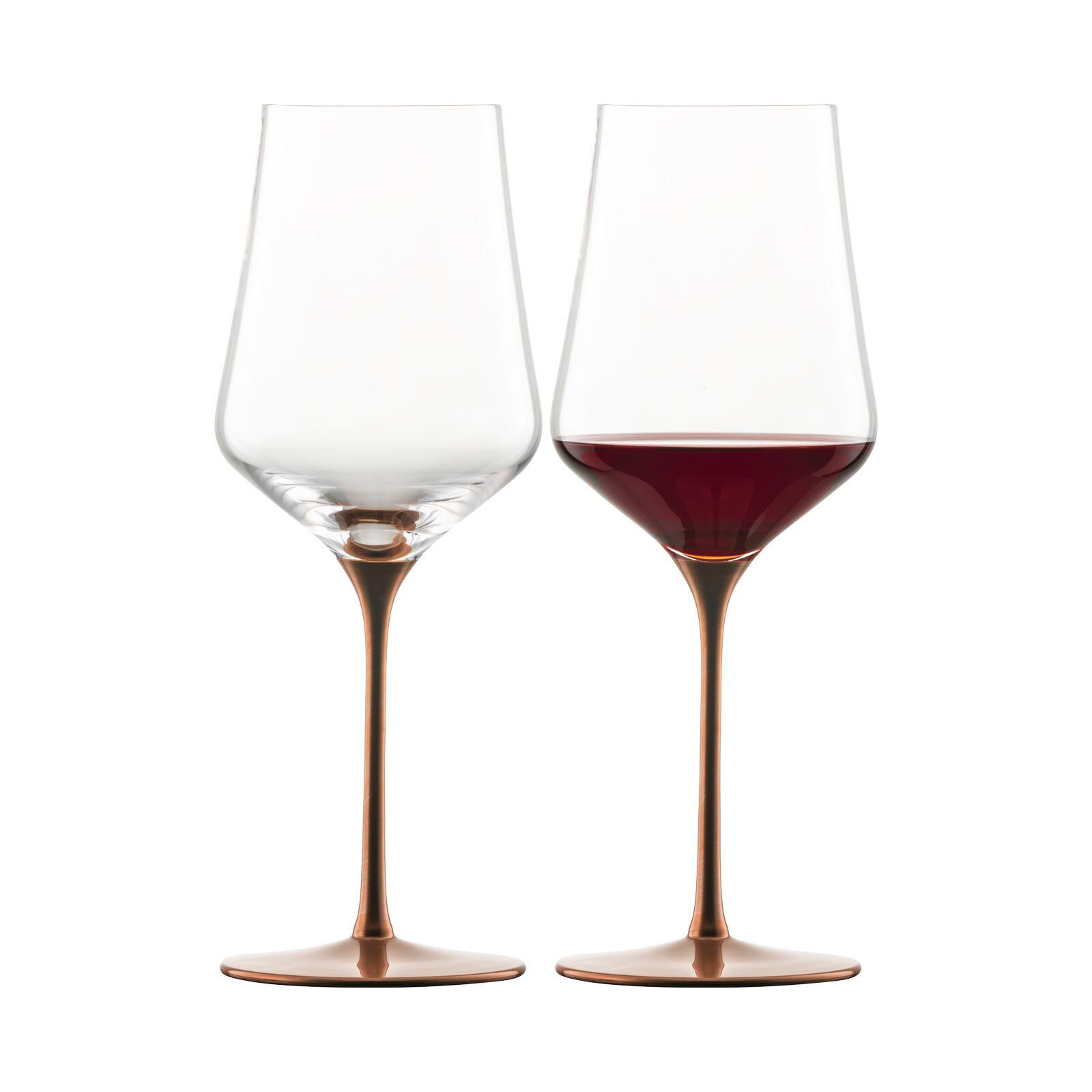 Eisch Rotweinglas »Kaya Rotweingläser kupfer 490 ml 2er Set«, Glas online  kaufen | OTTO