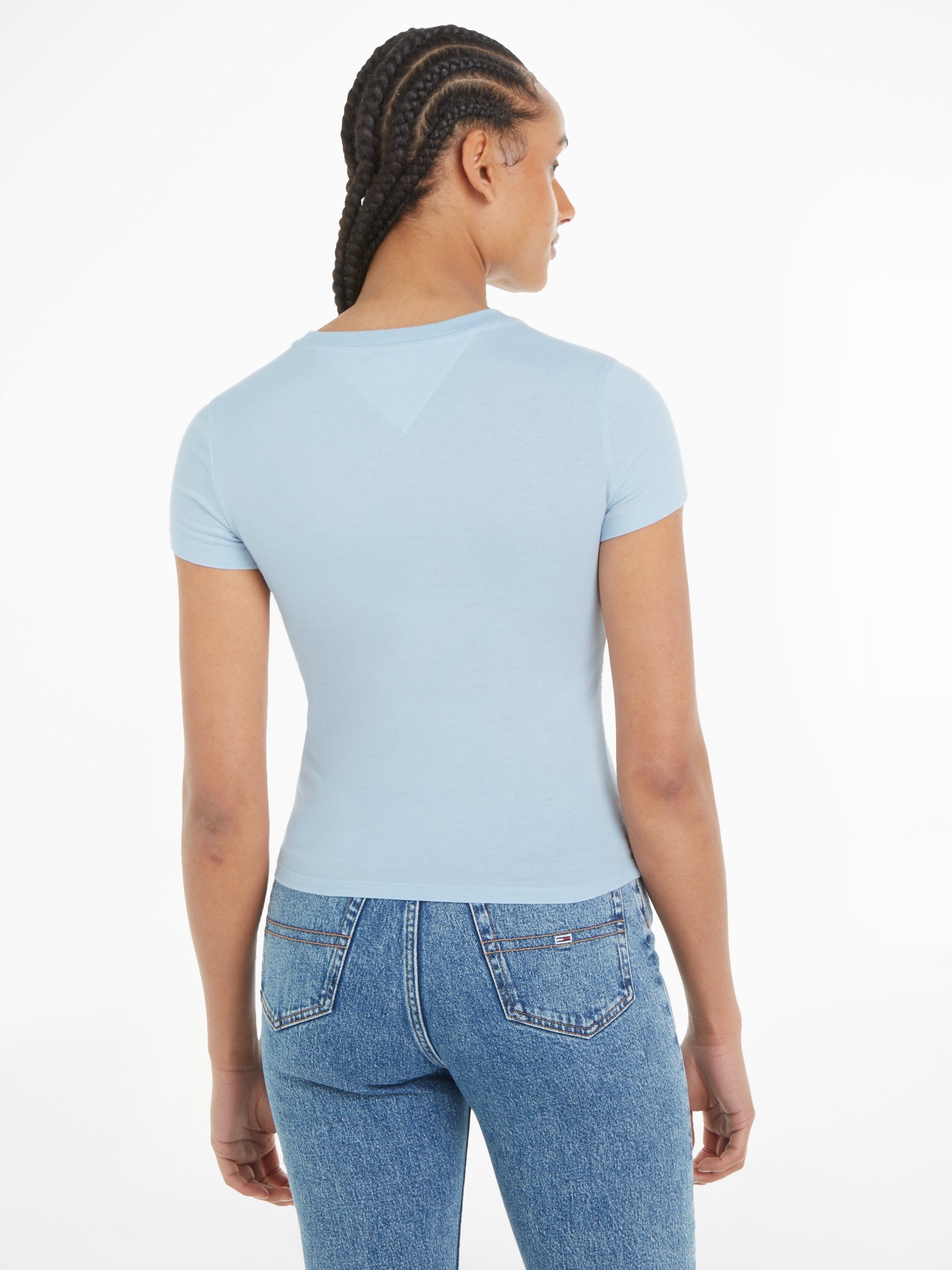 Tommy Jeans T-Shirt Slim Essential Logo günstig online kaufen