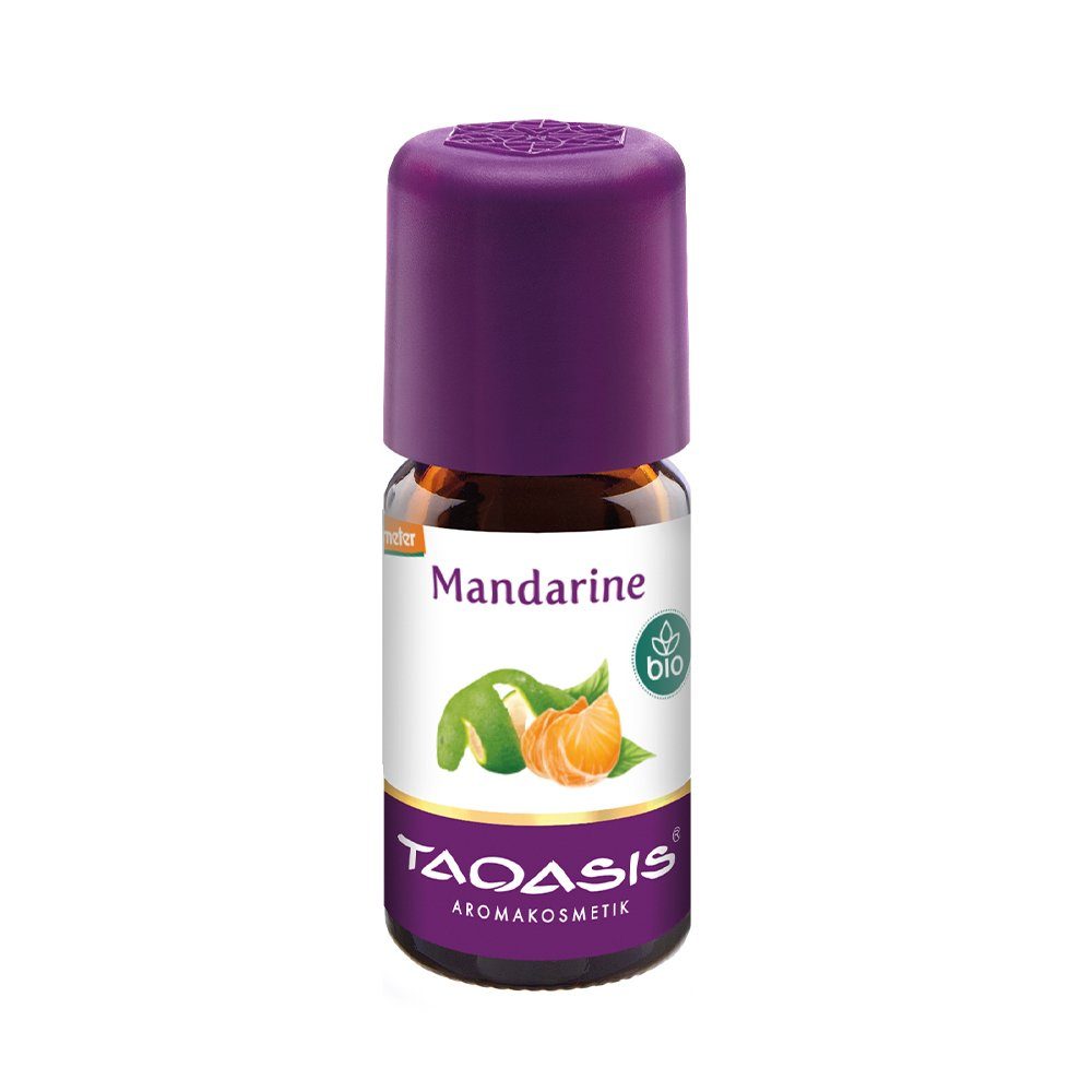 TAOASIS GmbH Natur Duft Manufaktur Duftöl MANDARINE GRÜN Bio/demeter ätherisches Öl, 5 ml, Mandarinenöl