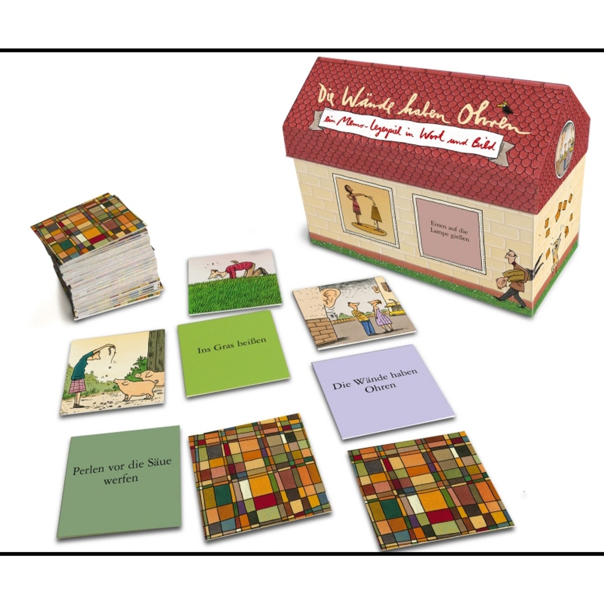 Pegasus Spiel Pegasus Die Wände haben Ohren, Gedächtnisspiel, Denkspiel, Familienspiel