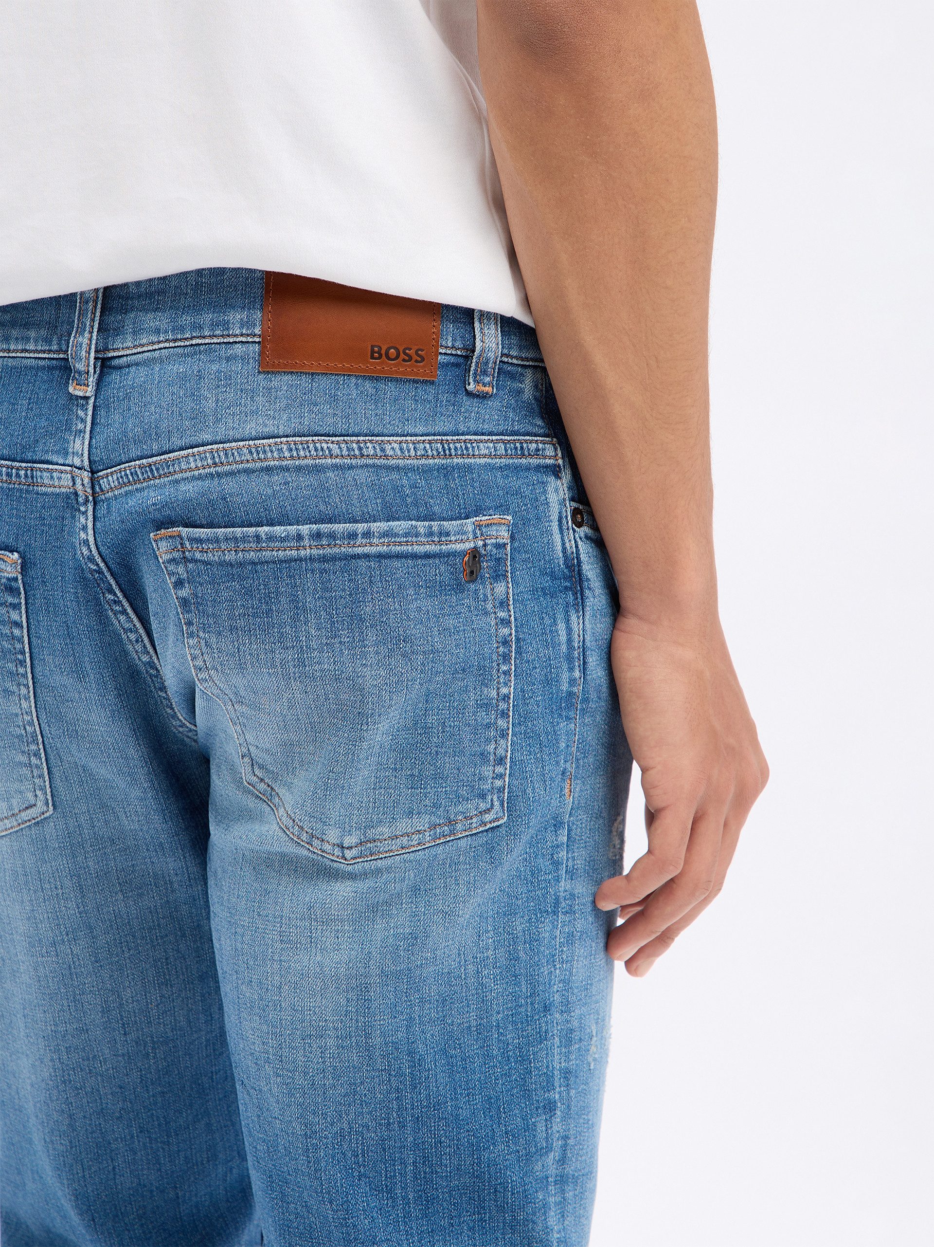 BOSS ORANGE Tapered-fit-Jeans Re.Maine Bo Human