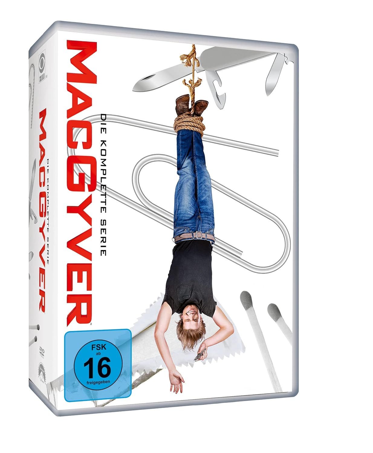 Universal Pictures DVD MacGyver: Die komplette Serie (Reboot), (24-St., Box-Set), Komplette Serie + Bonusmaterial
