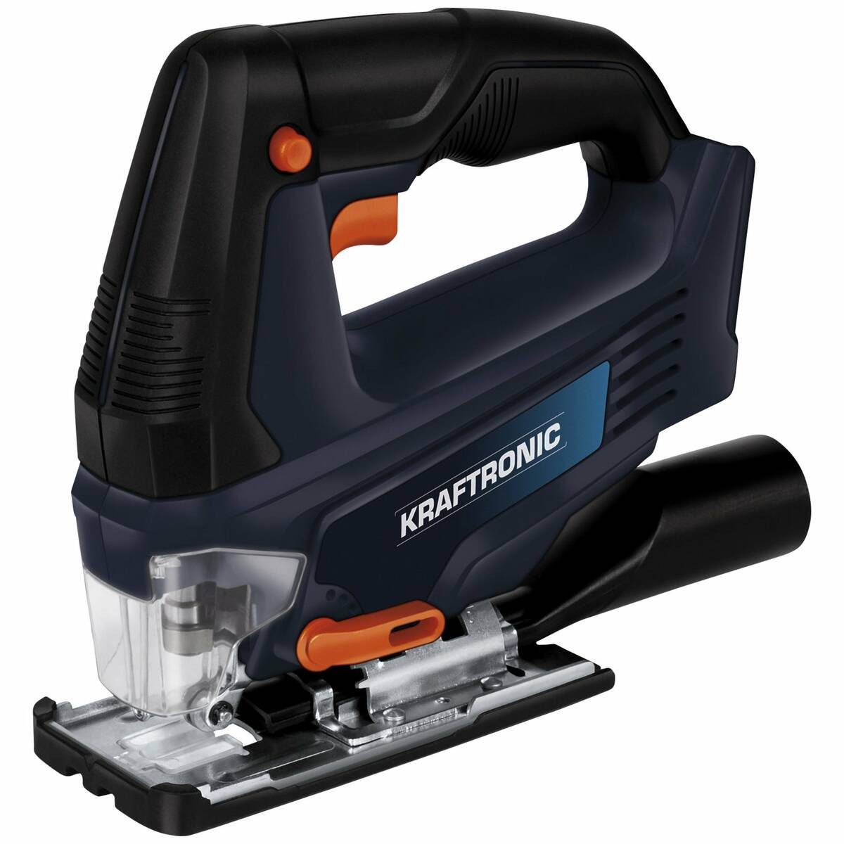 KRAFTRONIC Akku-Stichsäge KT-ST 18 Li, Sologerät, Ohne Akku und Ladegerät, PXC,werkzeugloser Blattwechsel,Gehrungsschnitt