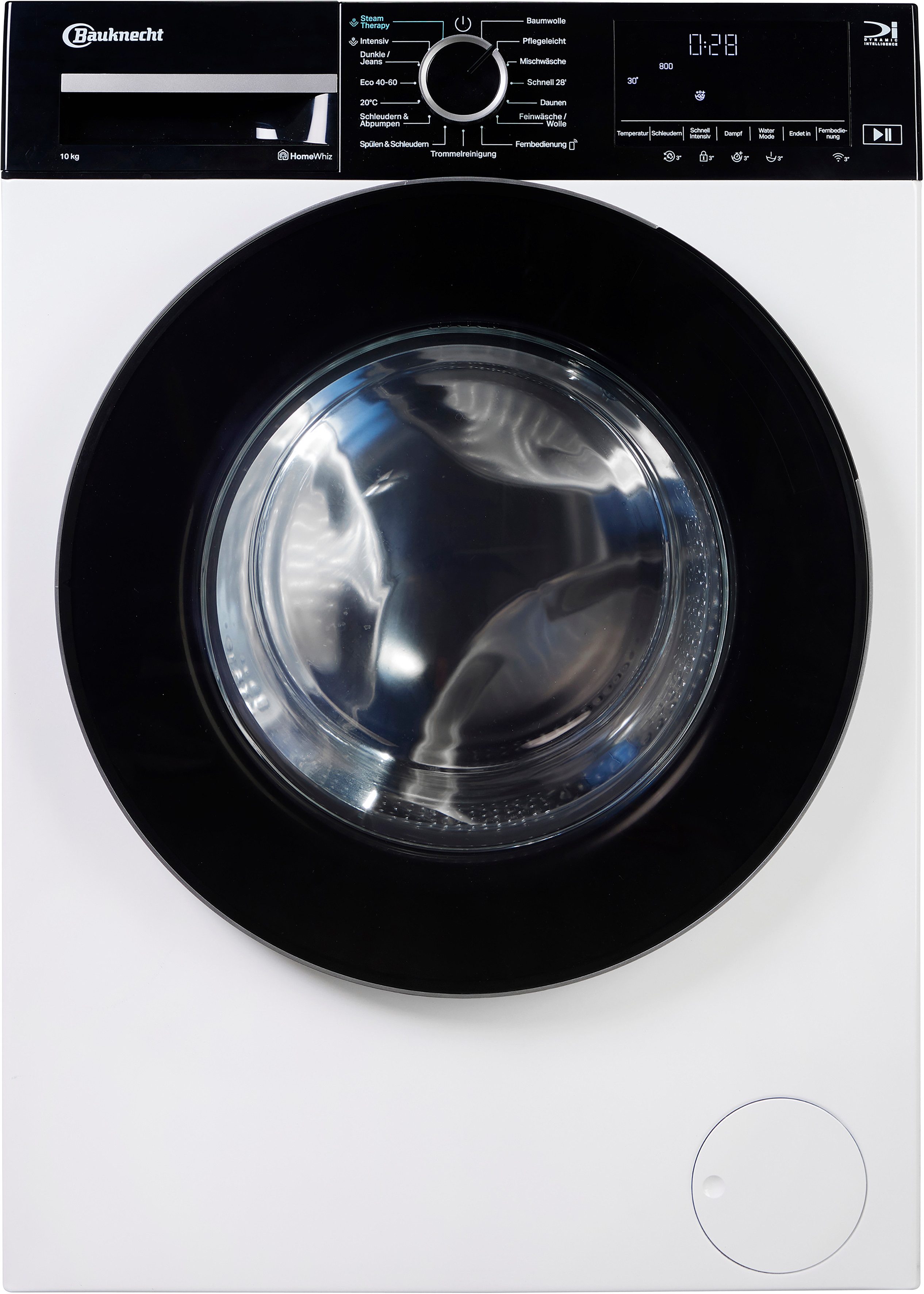 BAUKNECHT Waschmaschine B WM Smart Eco 10A, 10 kg, 1400 U/min, Adaptive Wash – Intelligente Anpassung für perfekte Waschergebnisse