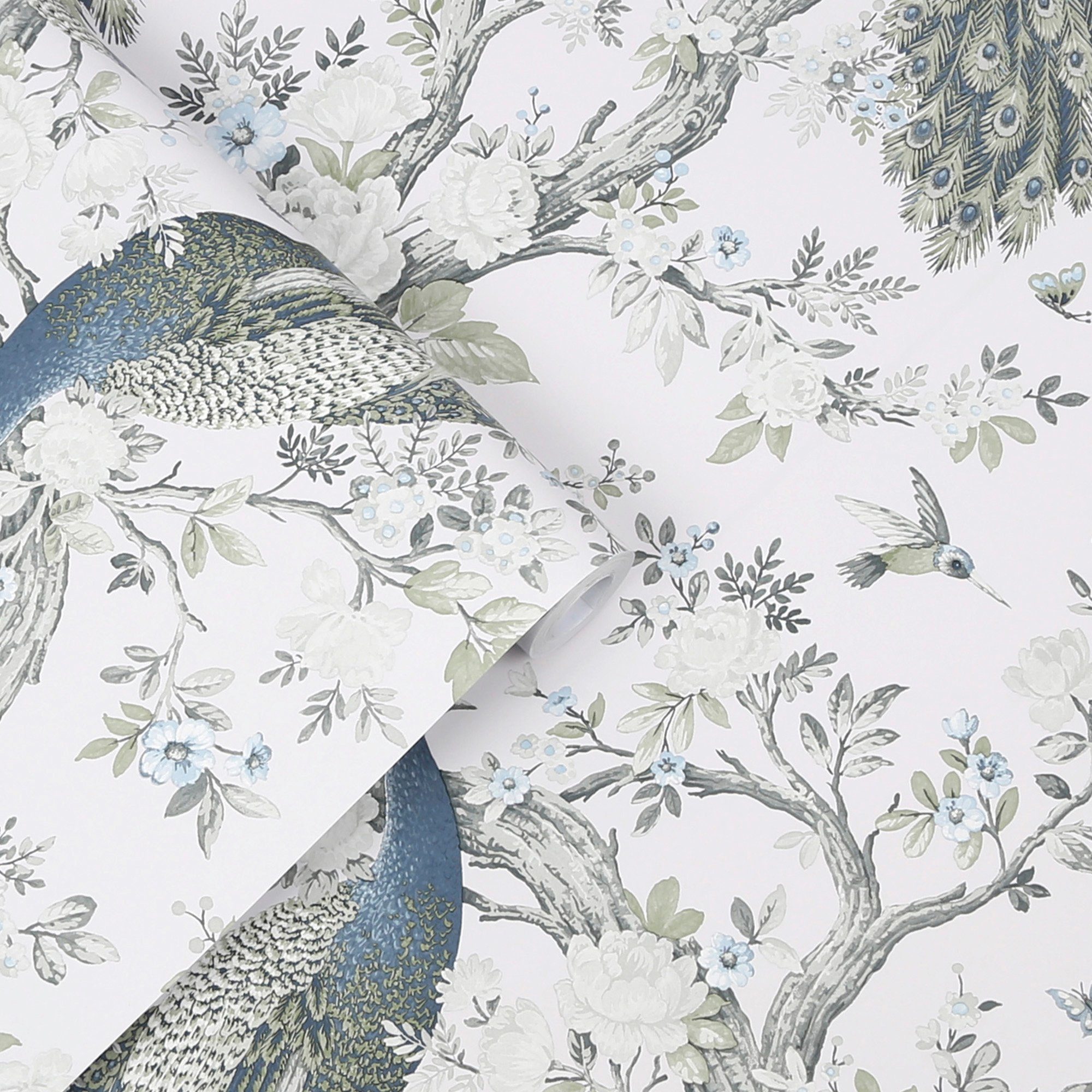 LAURA ASHLEY Vliestapete Belvedere, FSC® zertifiziert, mit lebhaftem Druck, 10 Meter Länge