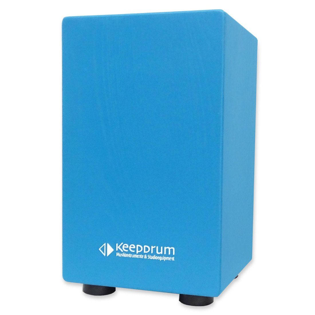 keepdrum Cajon keepdrum DC1M-BL Junior Cajon Trommelhocker Blau,Mit Snare-System, Kinder Cajon