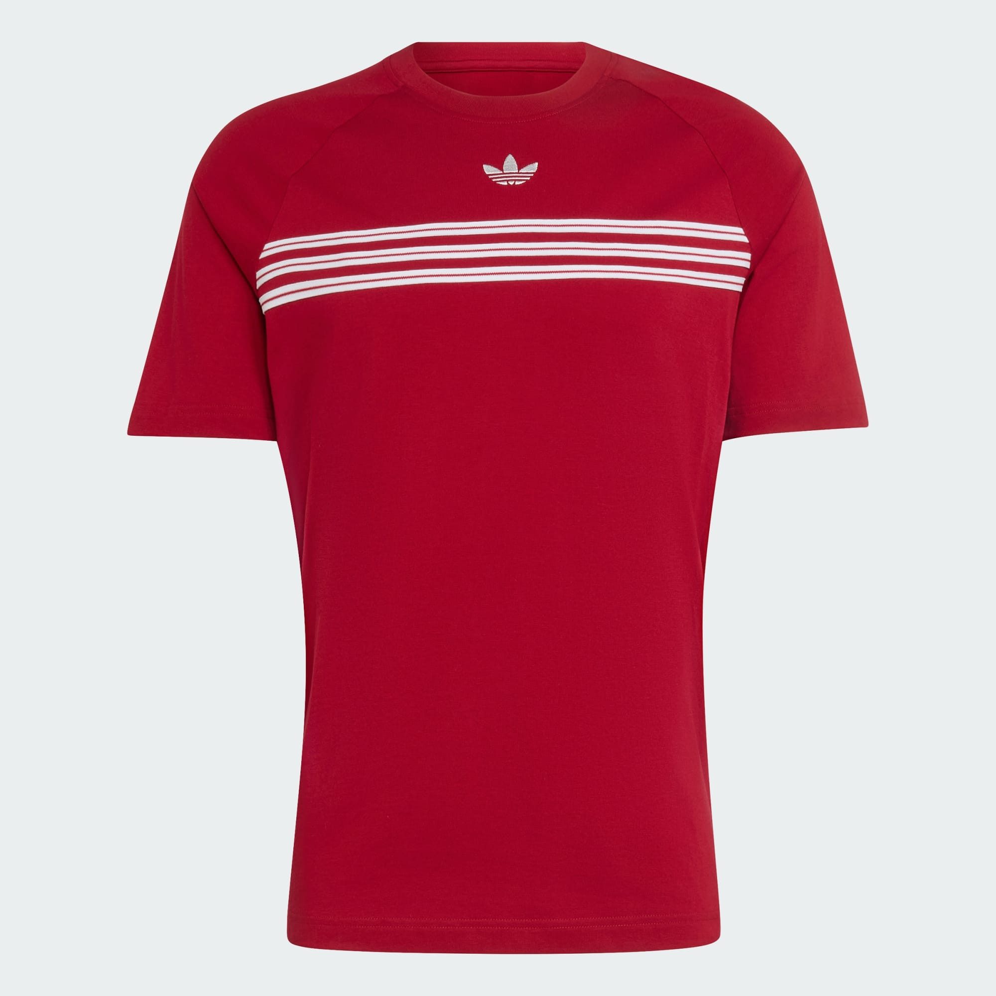 adidas Originals T-Shirt T-SHIRT, STREIFEN AUF DER BRUST (1-tlg)