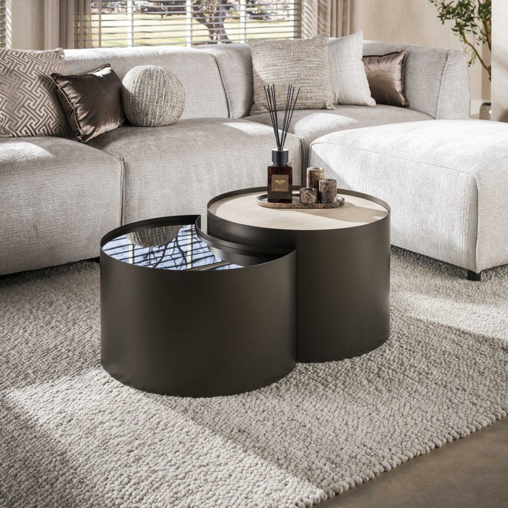 Hoyz Collection Couchtisch Half moon (Set, 2-St)